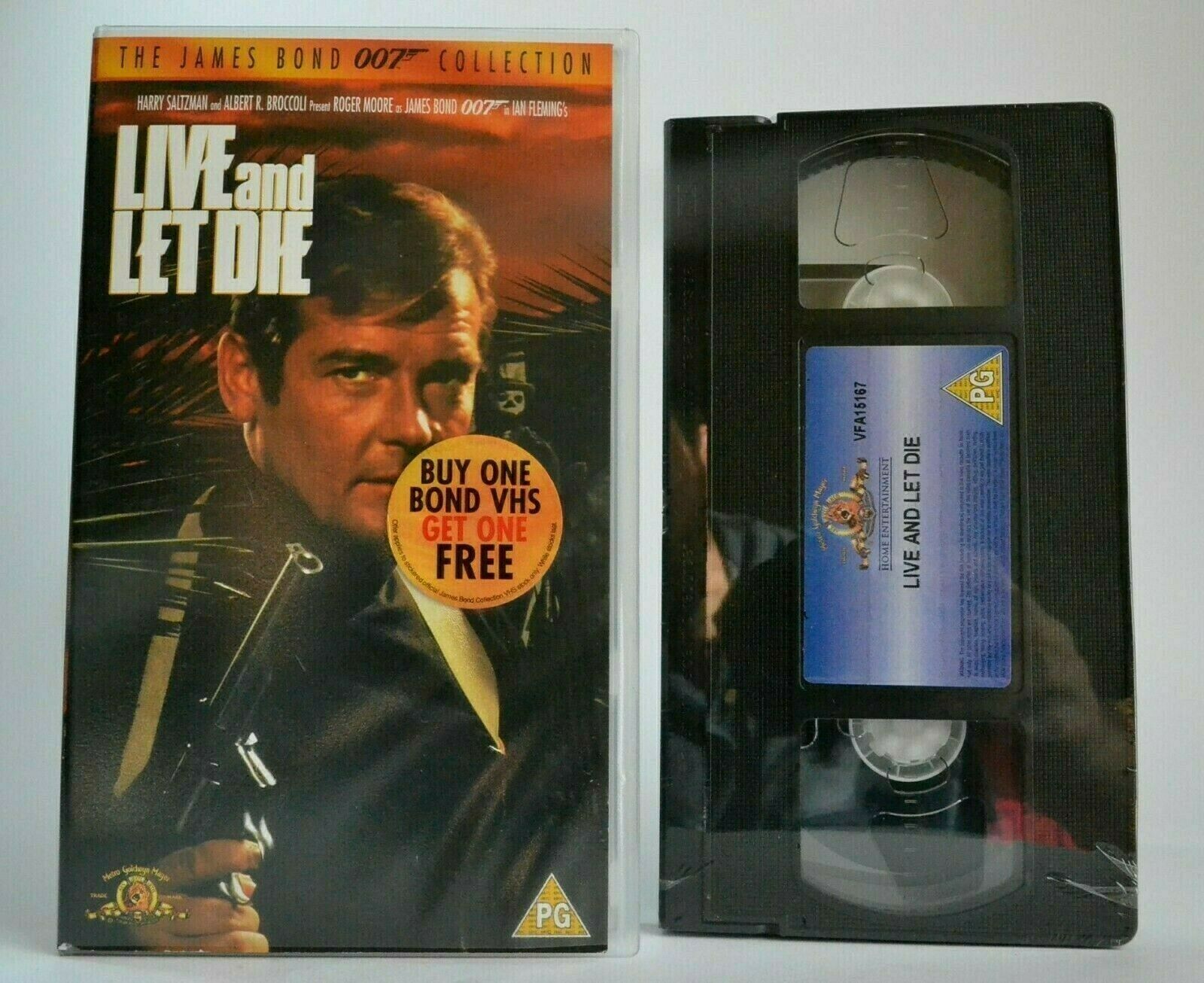 Live And Let Die; [James Bond Collection] - Brand New Sealed - Roger Moore - VHS-