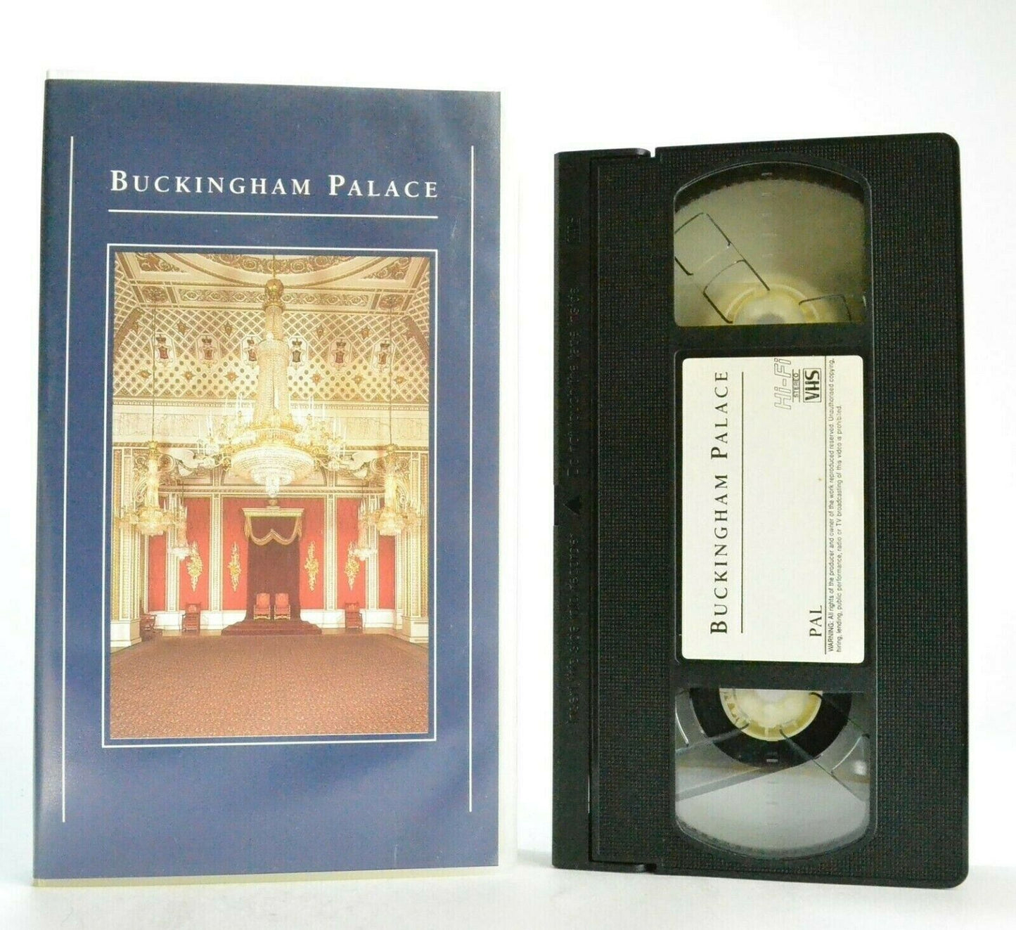 Buckingham Palace - Unique Video - Splendors Of The Royal Collection - Pal VHS-