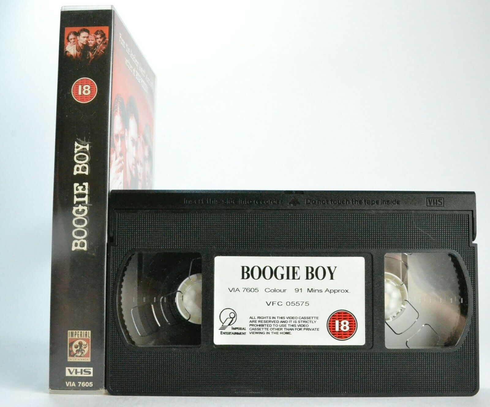 Boogie Boy (1998): A Craig Hamann Film - Action Thriller - Mark Dacascos - VHS-