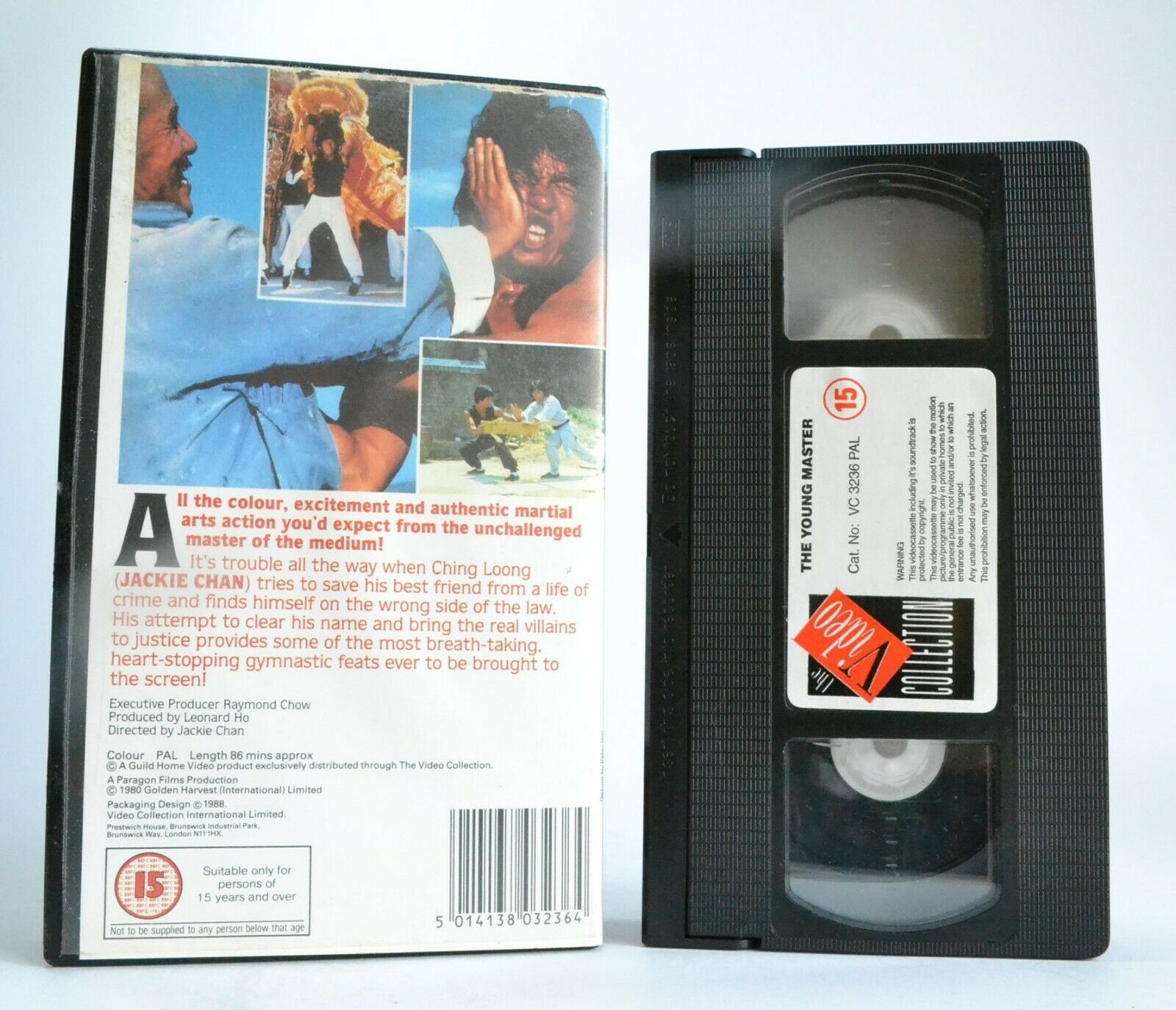 Young Master: 師弟出馬; Jackie Chan [Writer/Director/Star] Martial Action (1980) VHS-