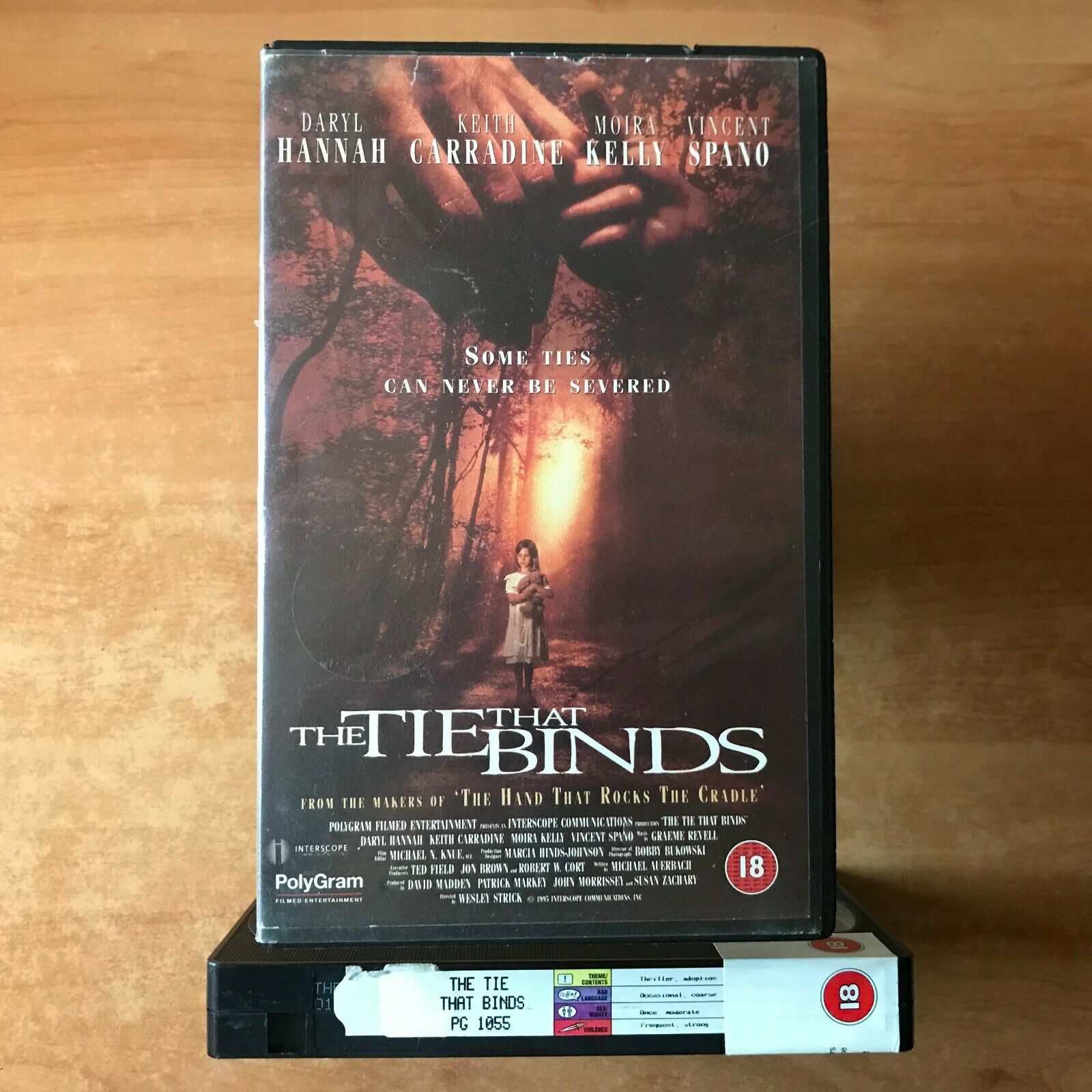 The Tie That Binds: Crime Thriller - Drama [Big Box] Rental - Daryl Hannah - VHS-