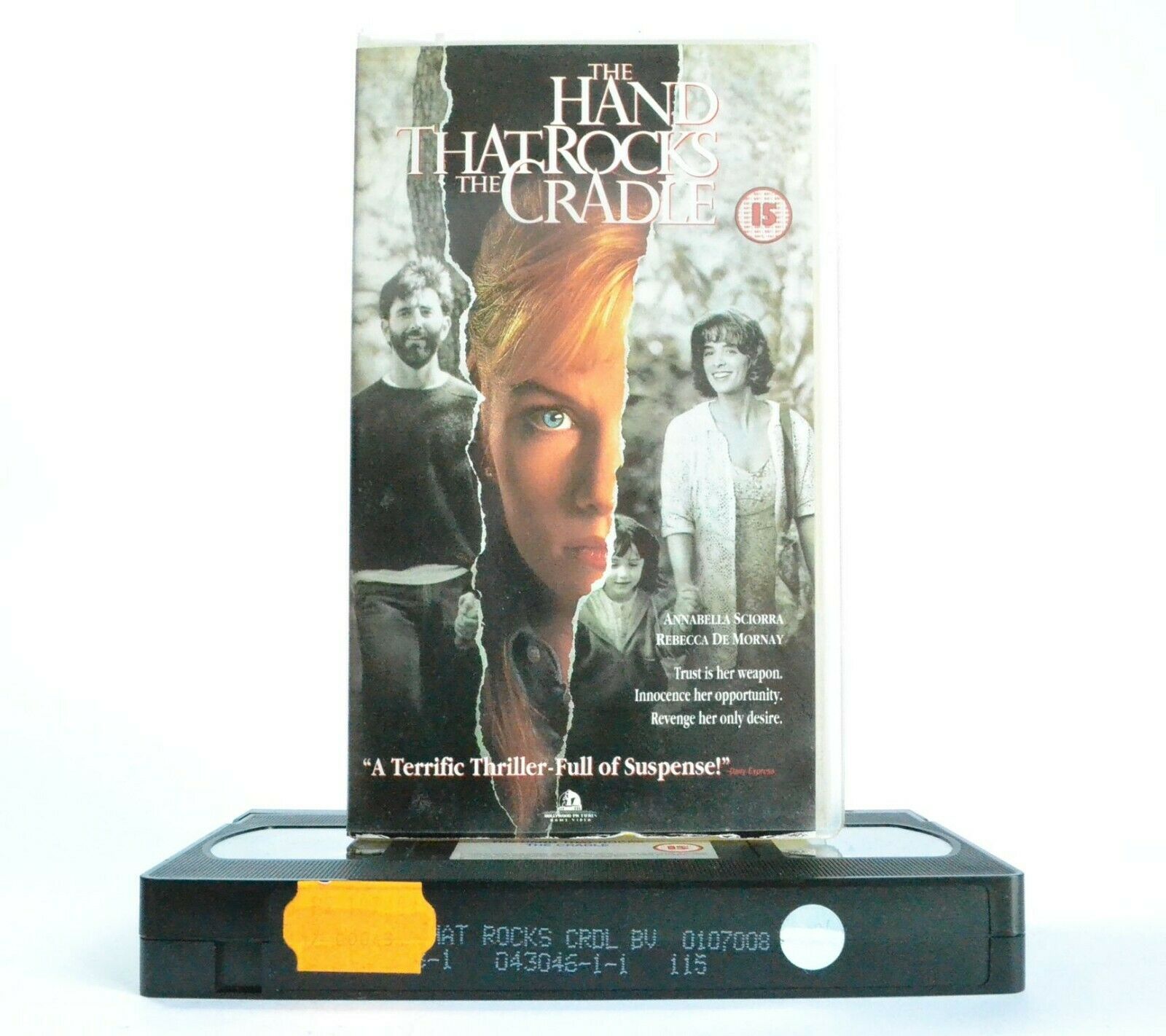 The Hand That Rocks The Cradle - Hollywood Pictures - Thriller - Pal VHS-