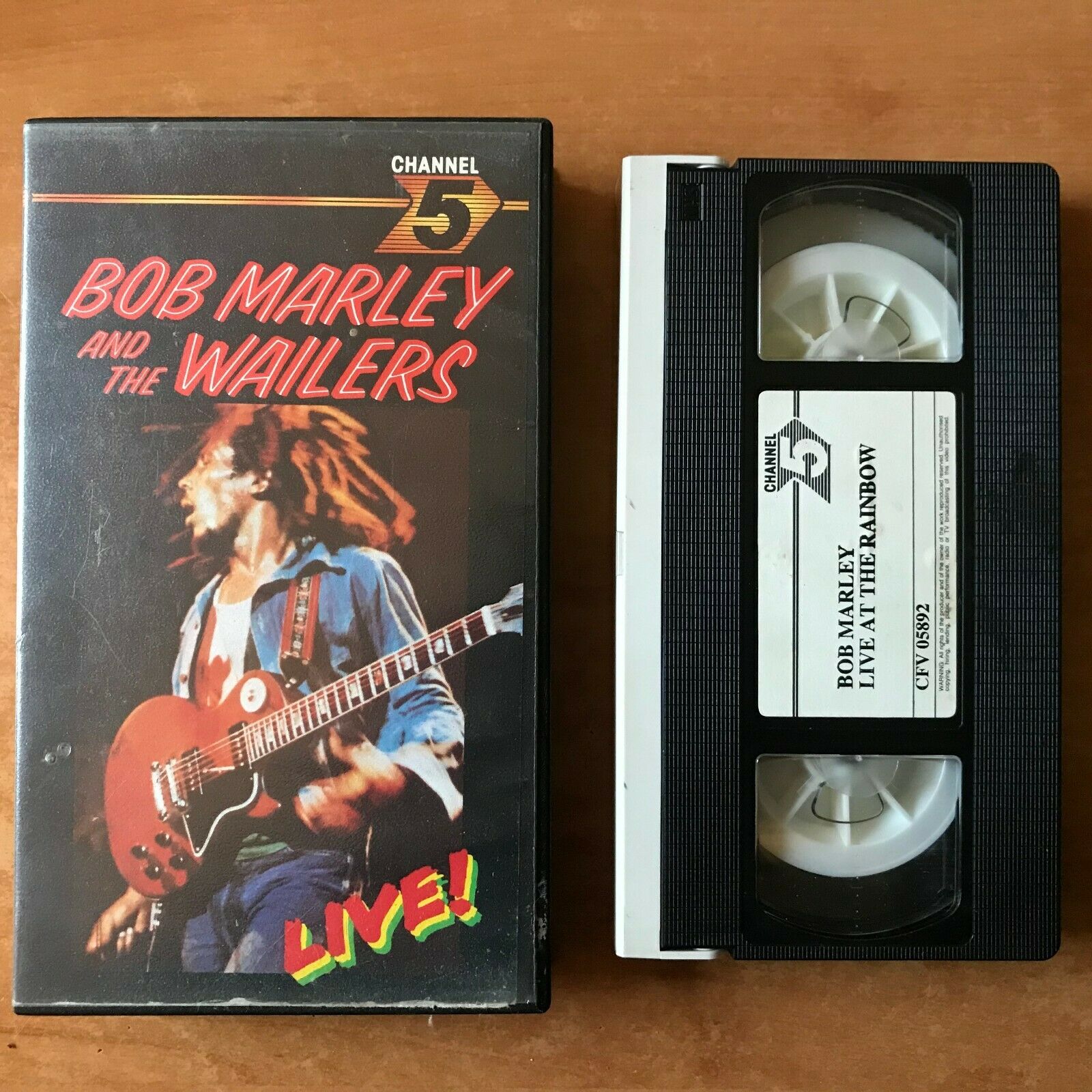 Bob Marley And The Wailers: Live At The Rainbow [London] "Exodus" - Music - VHS-