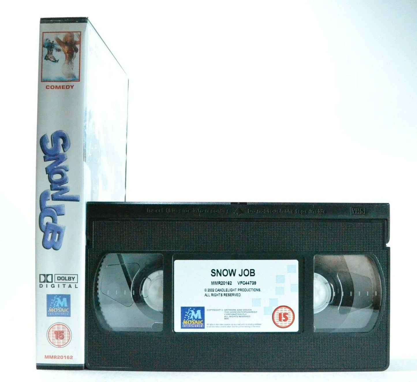 Snow Job: Comedy (2003) - Large Box - An Aspen Adventures - E.K.Thomas - Pal VHS-