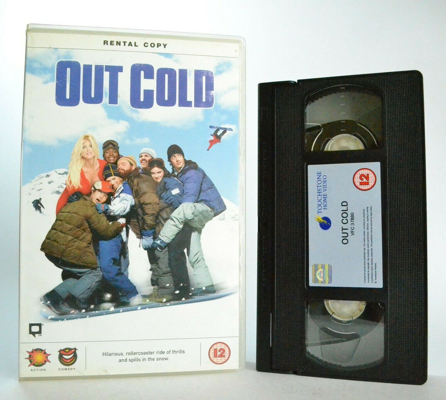 Out Cold: Comedy (2001) - Snowboarders In Alaska - Large Box - Ex-Rental - VHS-