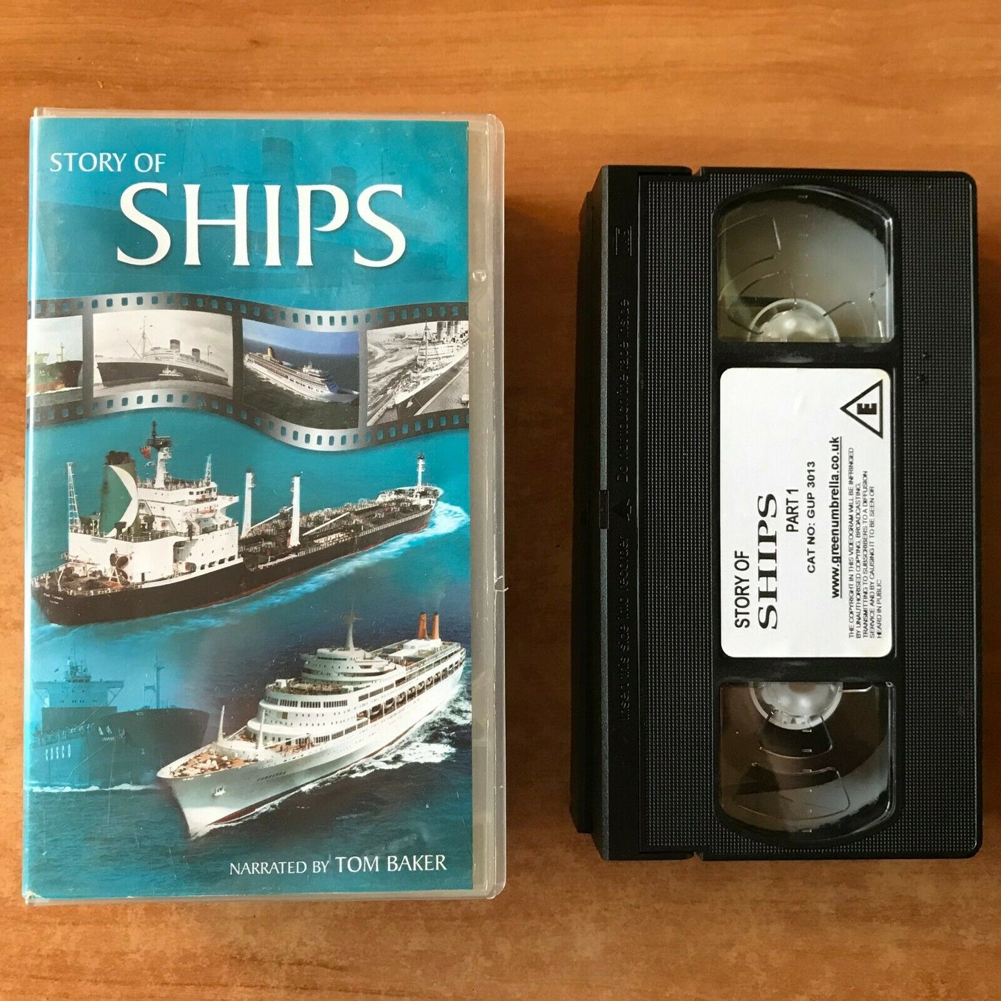 Story Of Ships [Documentary]: Tom Baker; Titanic/Queen Mary Archive Footage VHS-