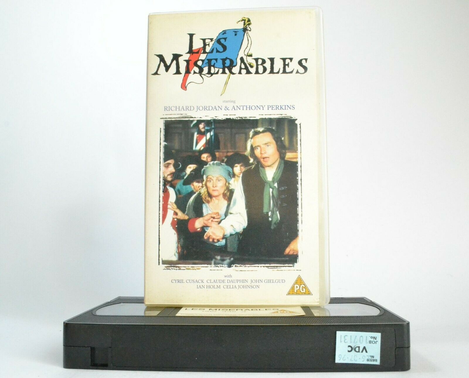 Les Miserables: (1978) Made For T.V. - Historical Drama [Victor Hugo] - Pal VHS-