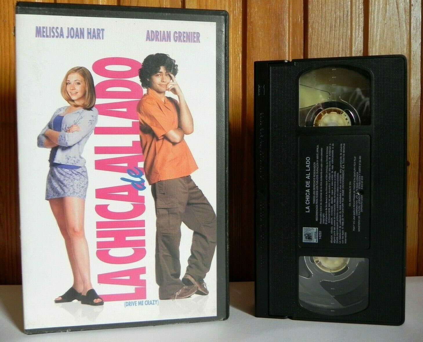 Drive Me Crazy (Spanish Release) - Comedy - Large Box - Melissa Joan Hart - VHS-