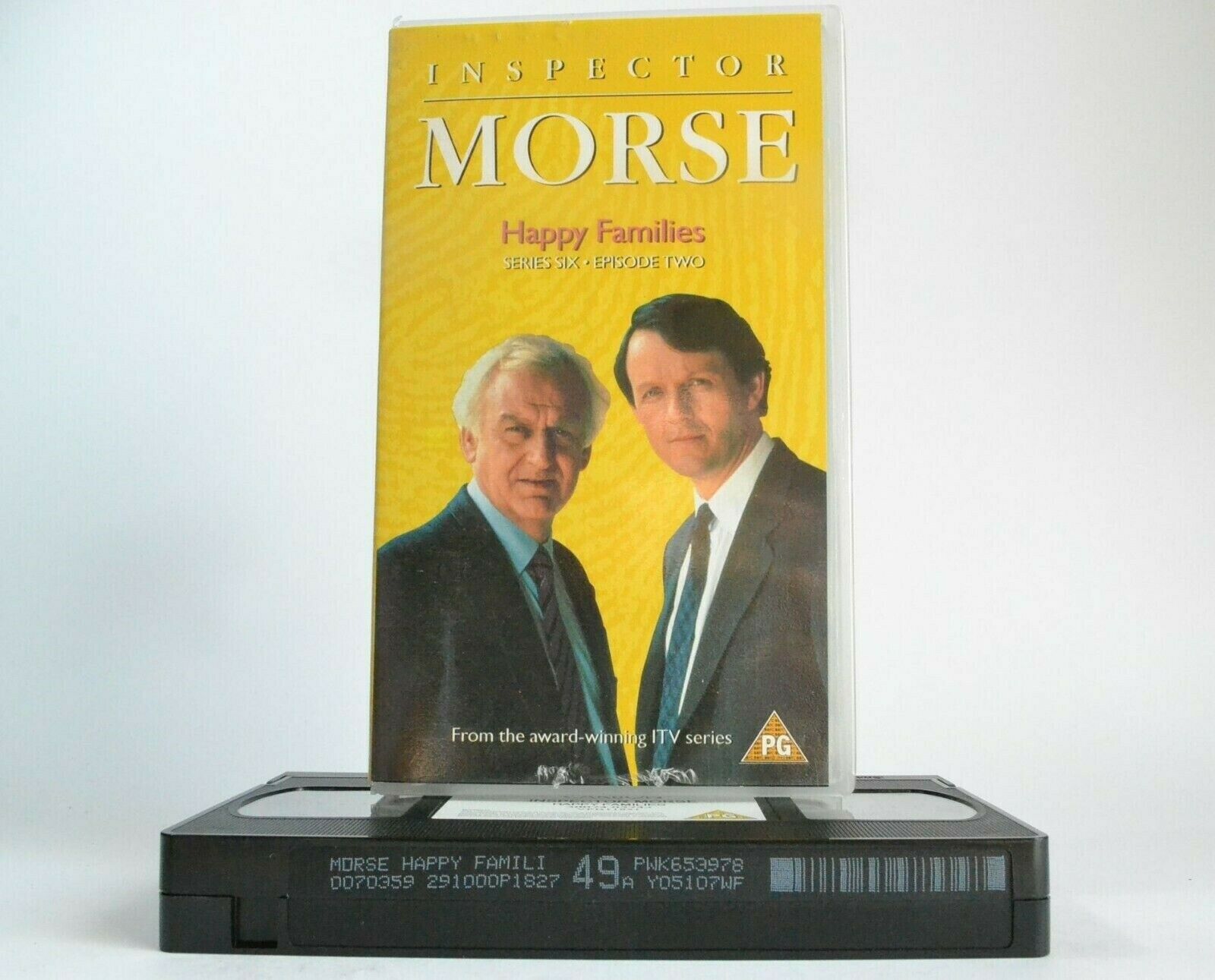 Inspector Morse: Happy Families - Series 6/Ep.2 - ITV Detective Drama - Pal VHS-