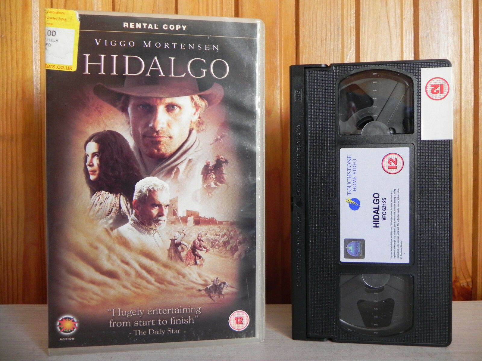 Hidalgo - Adventure - Action - Viggo Mortensen - Omar Sharif - Pal VHS-