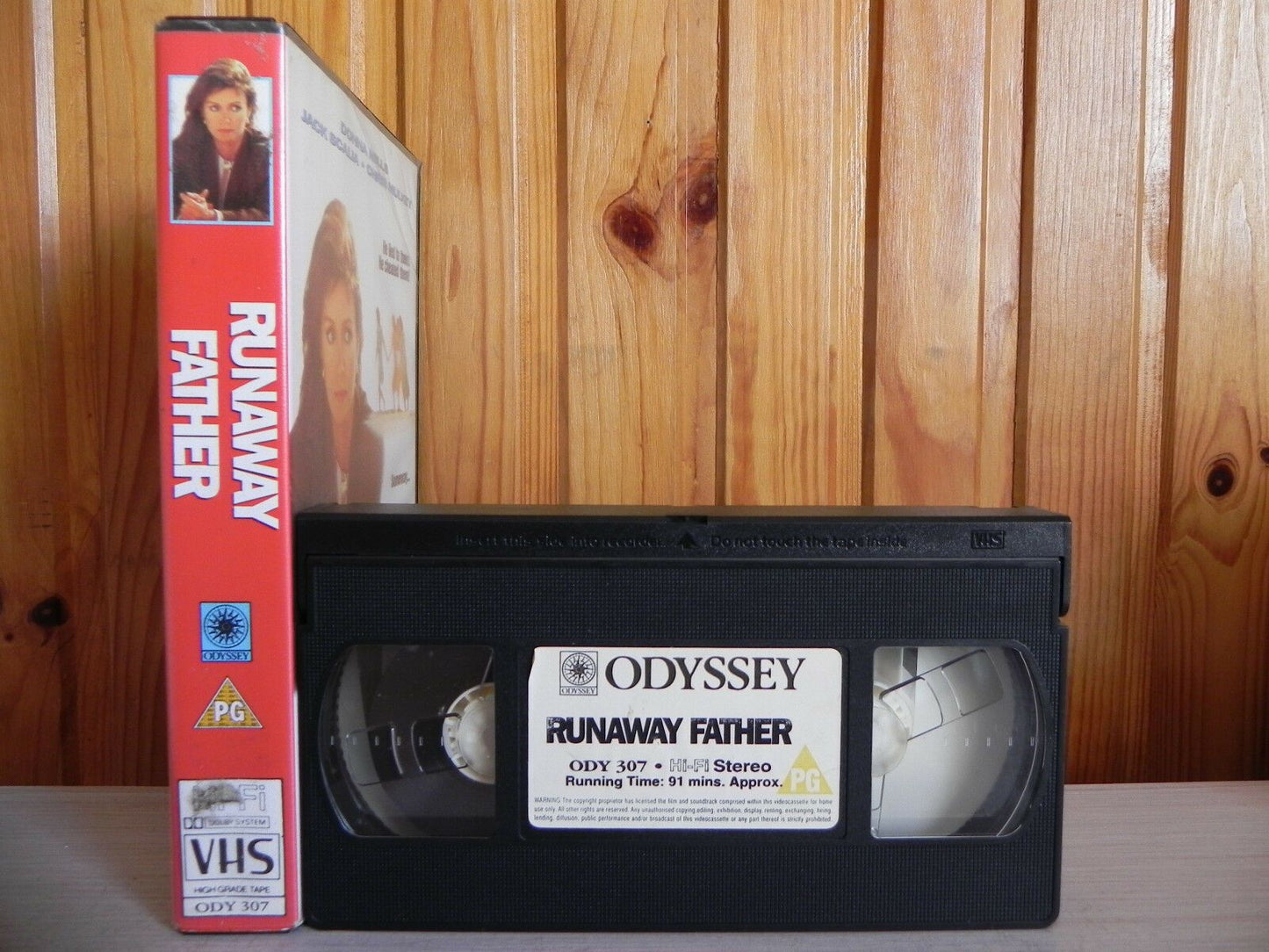 Runaway Father - Odyssey - Drama - A True Story - Donna Mils - Pal VHS-
