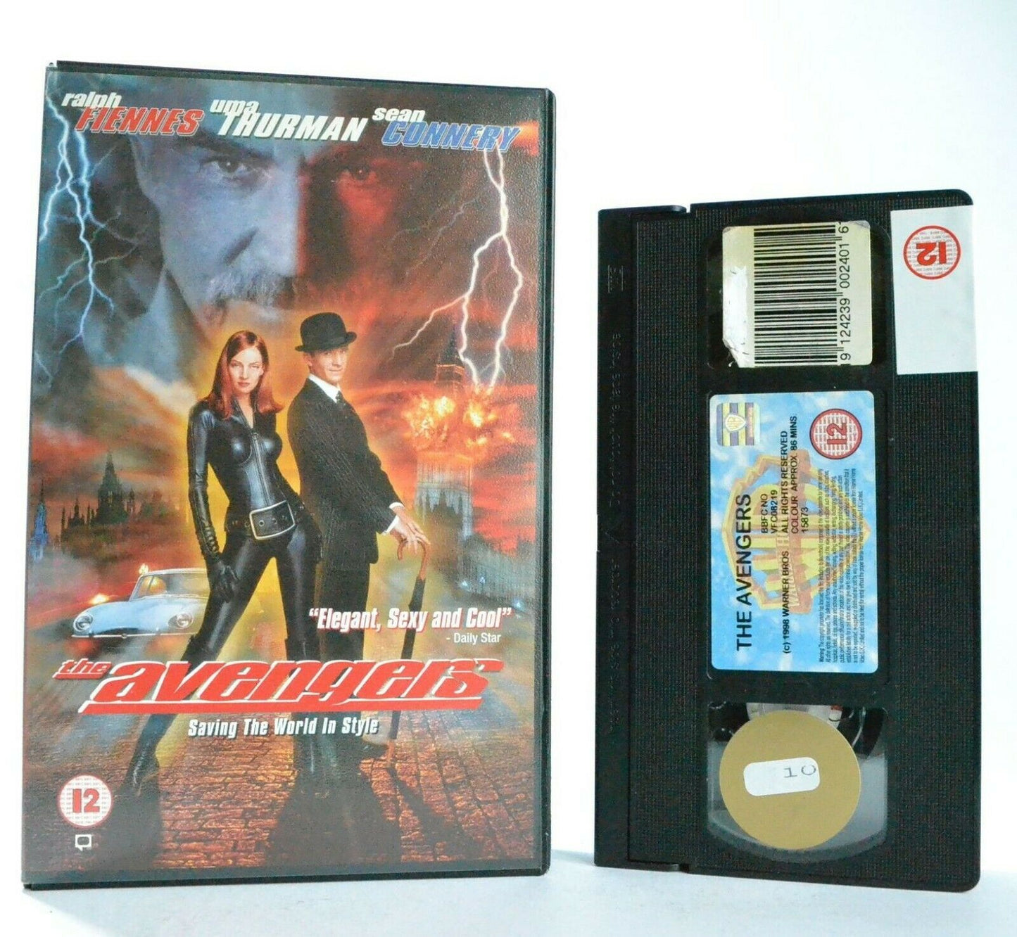 The Avengers: Warner Home (1998) - Action/Fantasy - R.Fiennes/U.Thurman - V-