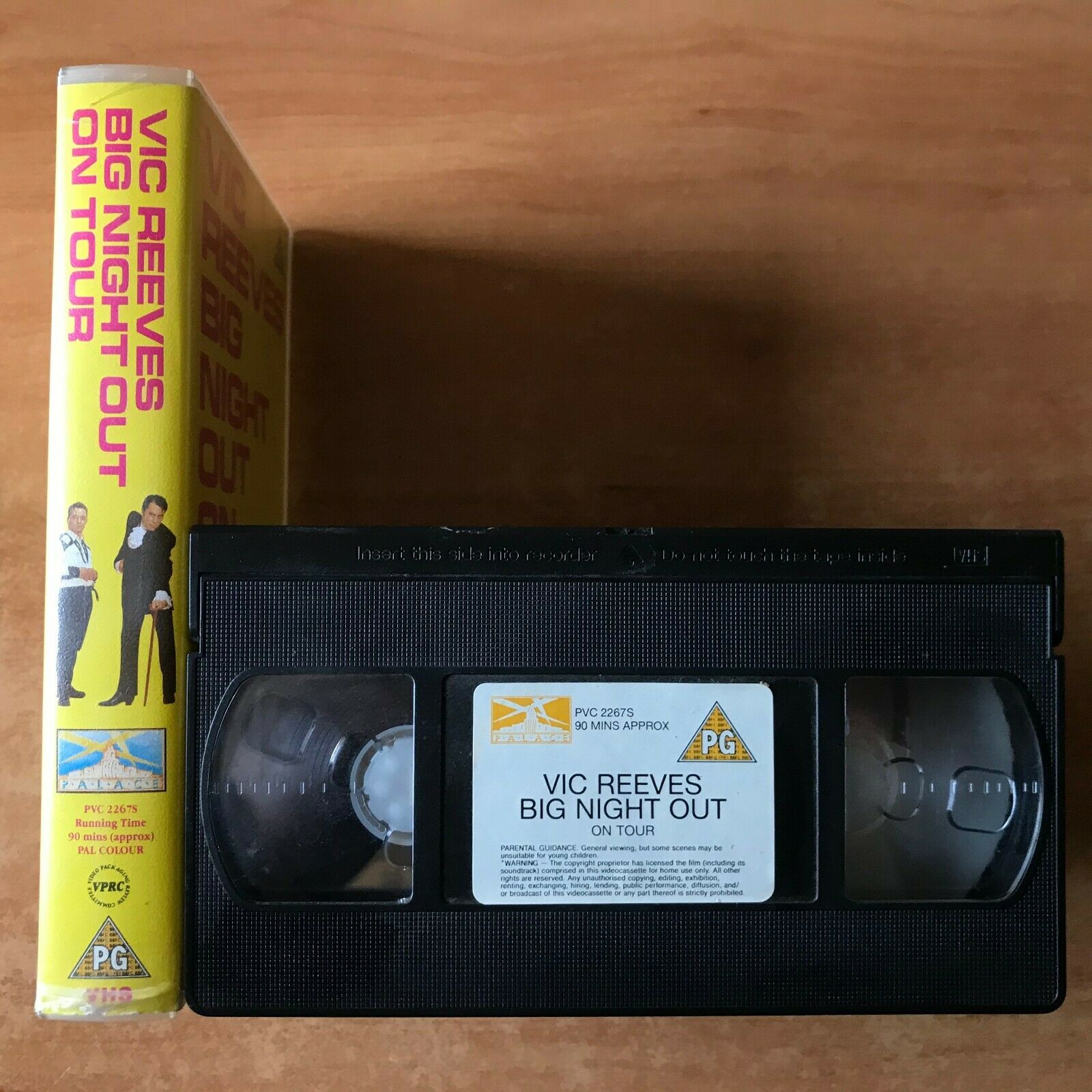 Vic Reeves: Big Night Out On Tour (1991) Newcastle City Hall - Concert - Pal VHS-