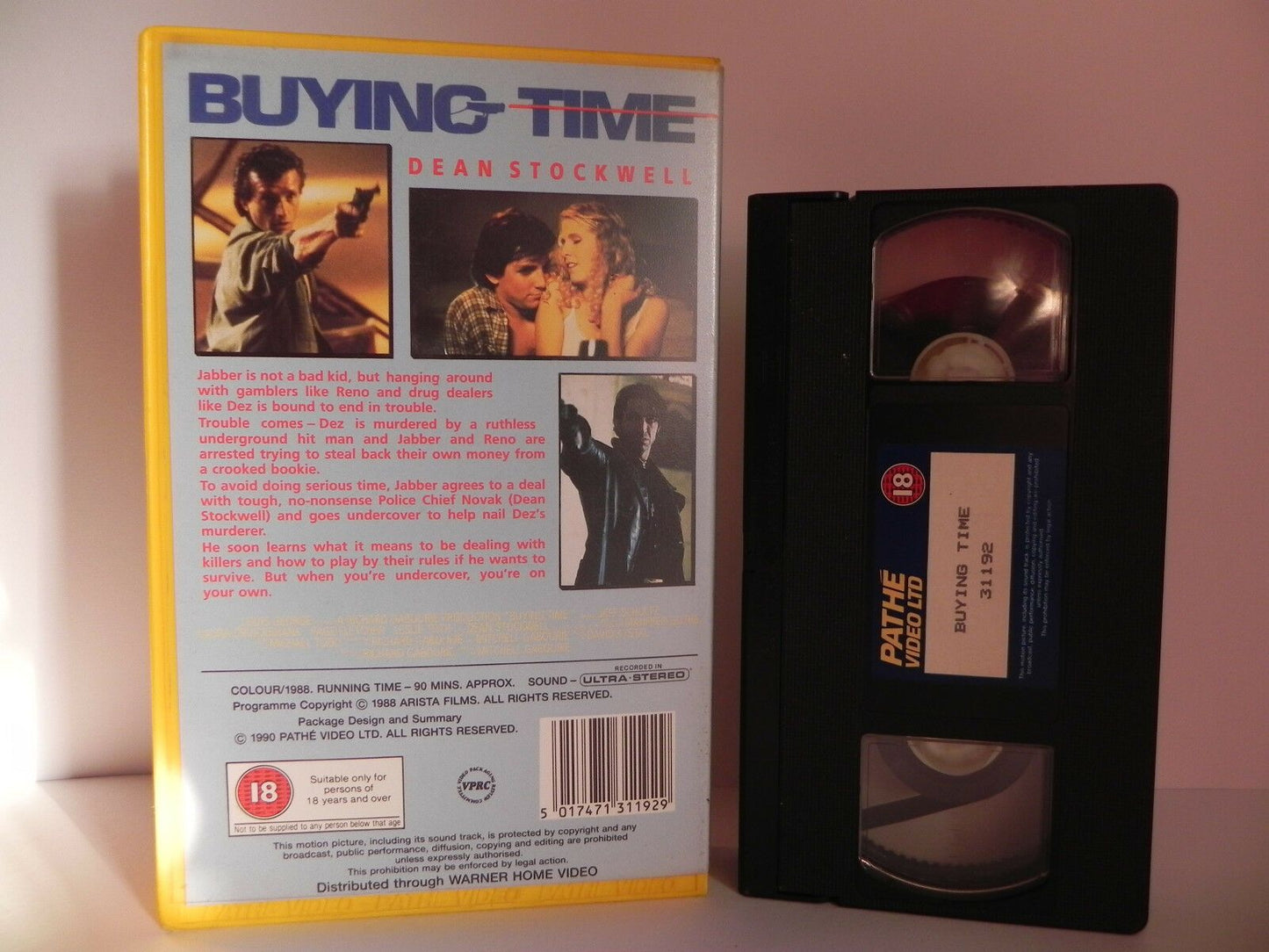 Buying Time - Dean Stockwell - Pathe Big Box - Ex-Rental Video - 31192 - VHS-