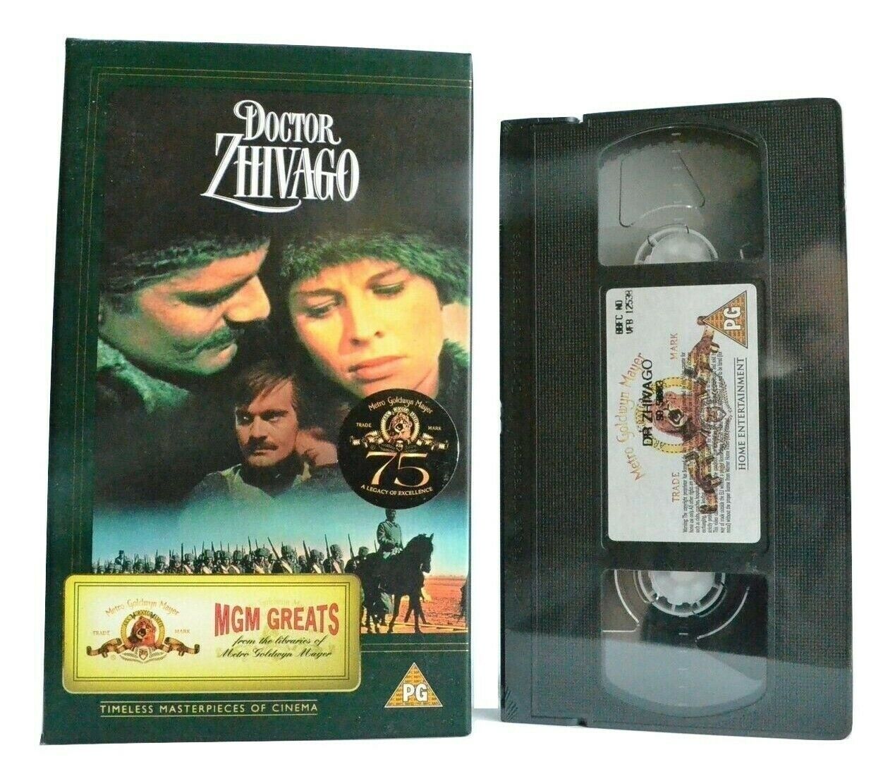 Doctor Zhivago: Historical Drama (1965) - Brand New Sealed - Omar Sharif - VHS-