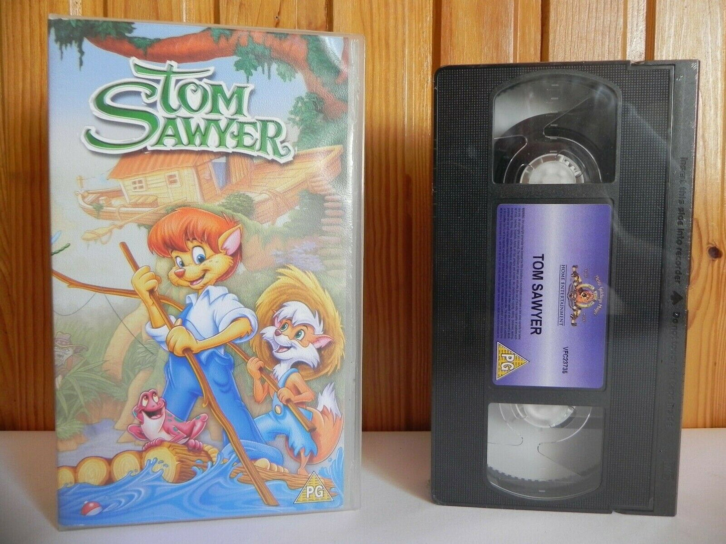 Tom Sawyer - Metro Goldwyn - Magical Journey - Adventure - Animated - Kids - VHS-