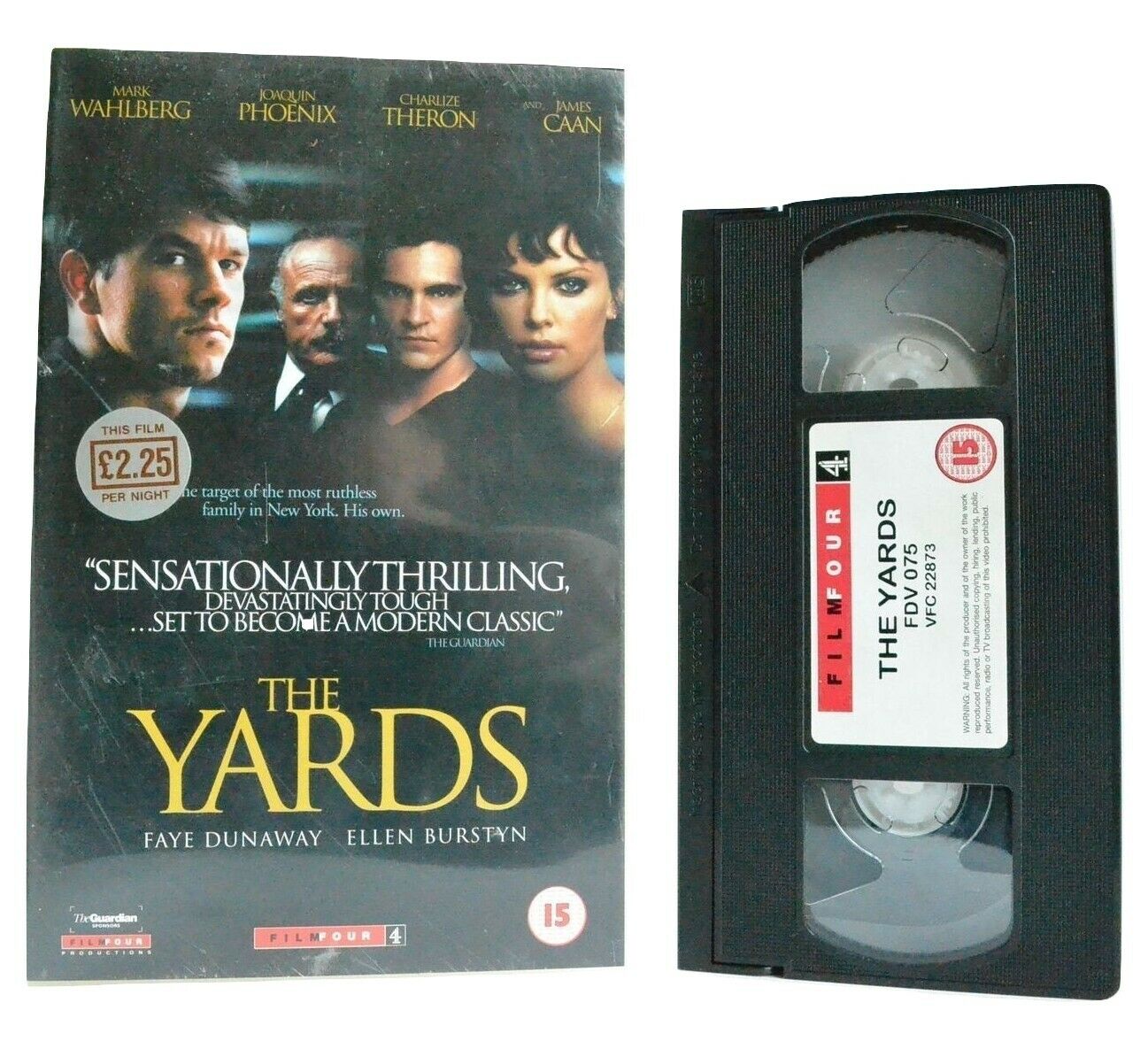 The Yards: F.Dunaway/E.Burstyn - Thriller (2000) - Large Box - Ex-Rental - VHS-