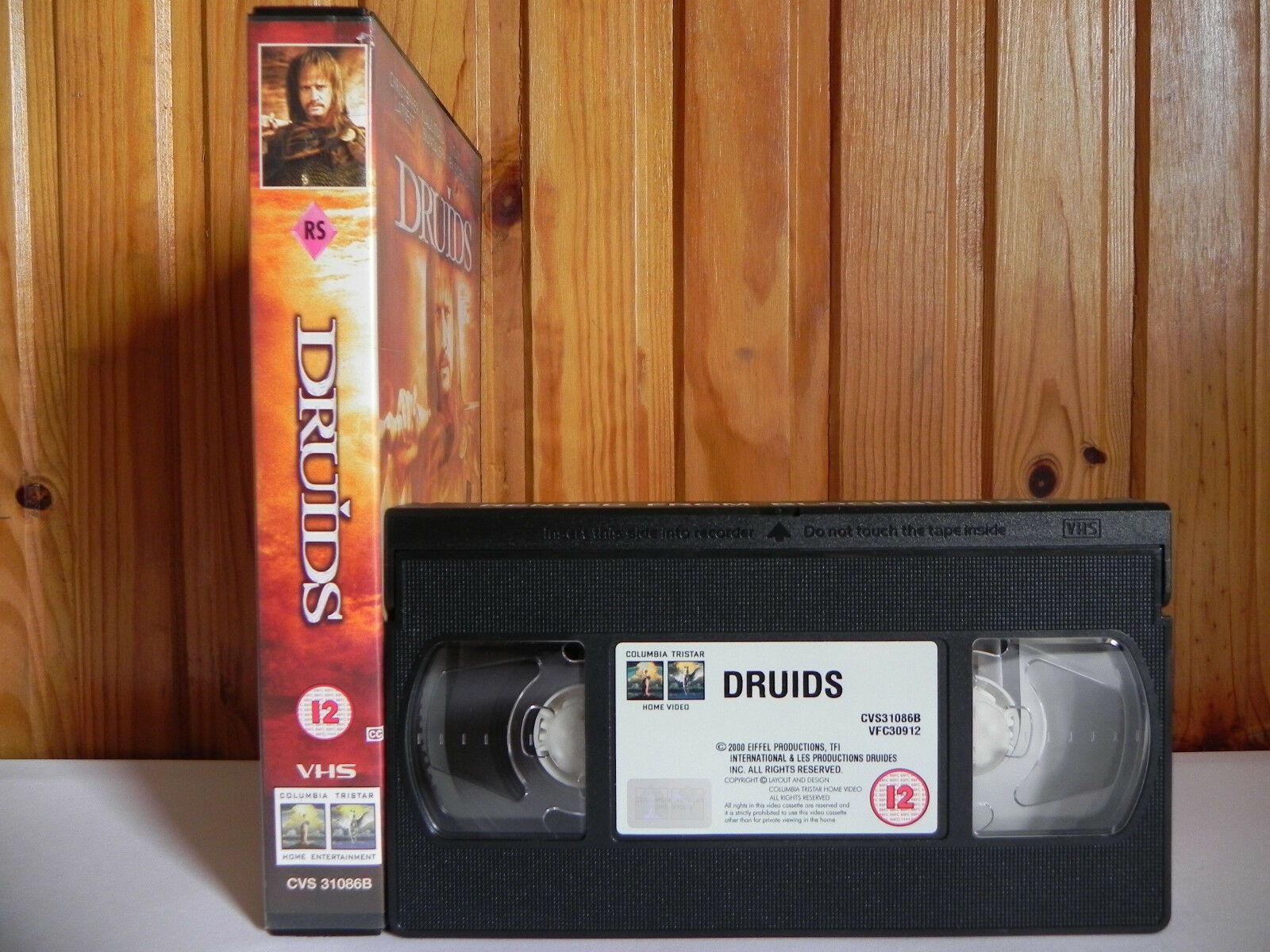 Druids - Columbia Tristar - Drama - Christopher Lambert - Large Box - Pal VHS-