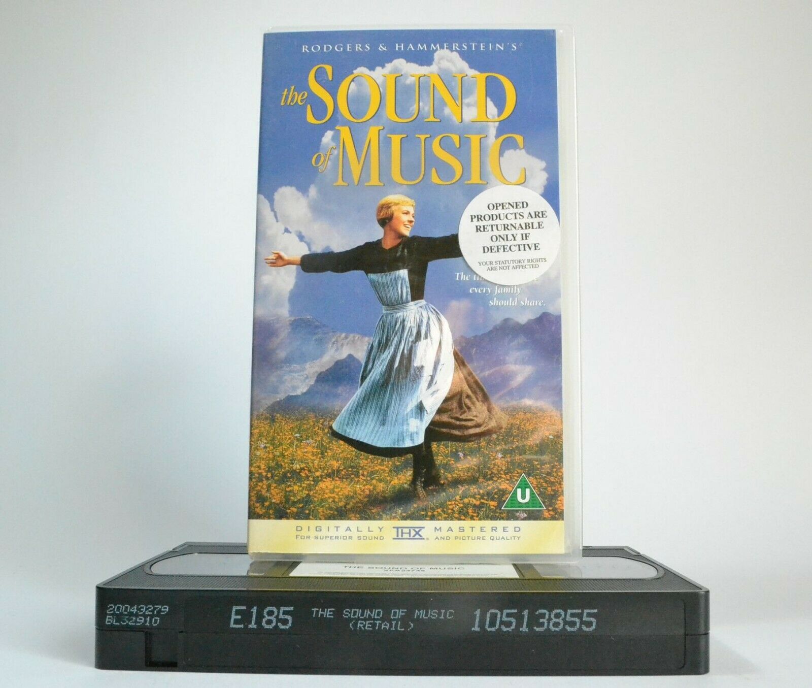 The Sound Of Music (1965): Musical Drama [THX Mastered] Julie Andrews - Pal VHS-