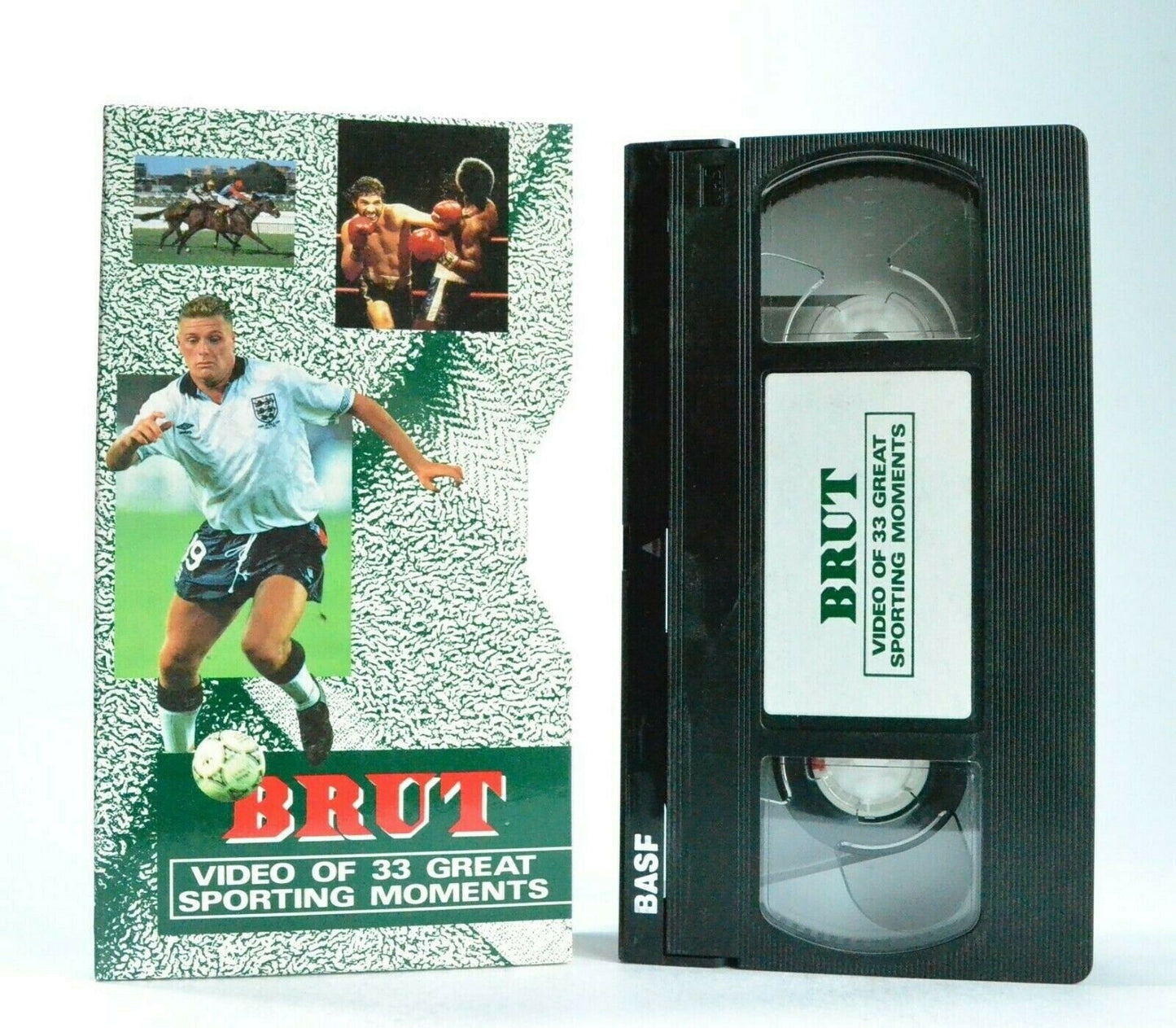 Brut: 33 Great Sporting Moments - Documentary - Football - Sports - Pal VHS-