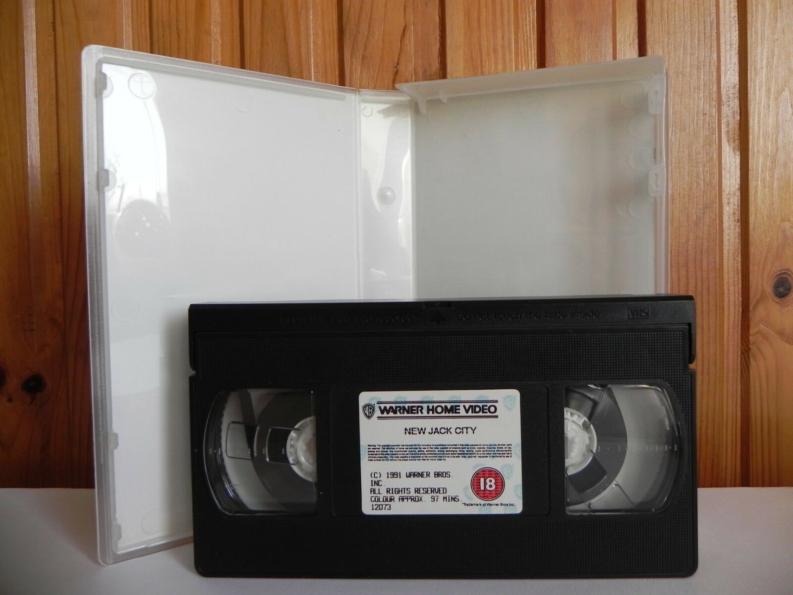 New Jack City - Warner Home - Action - Cert (18) - Wesley Snipes - Ice T - VHS-
