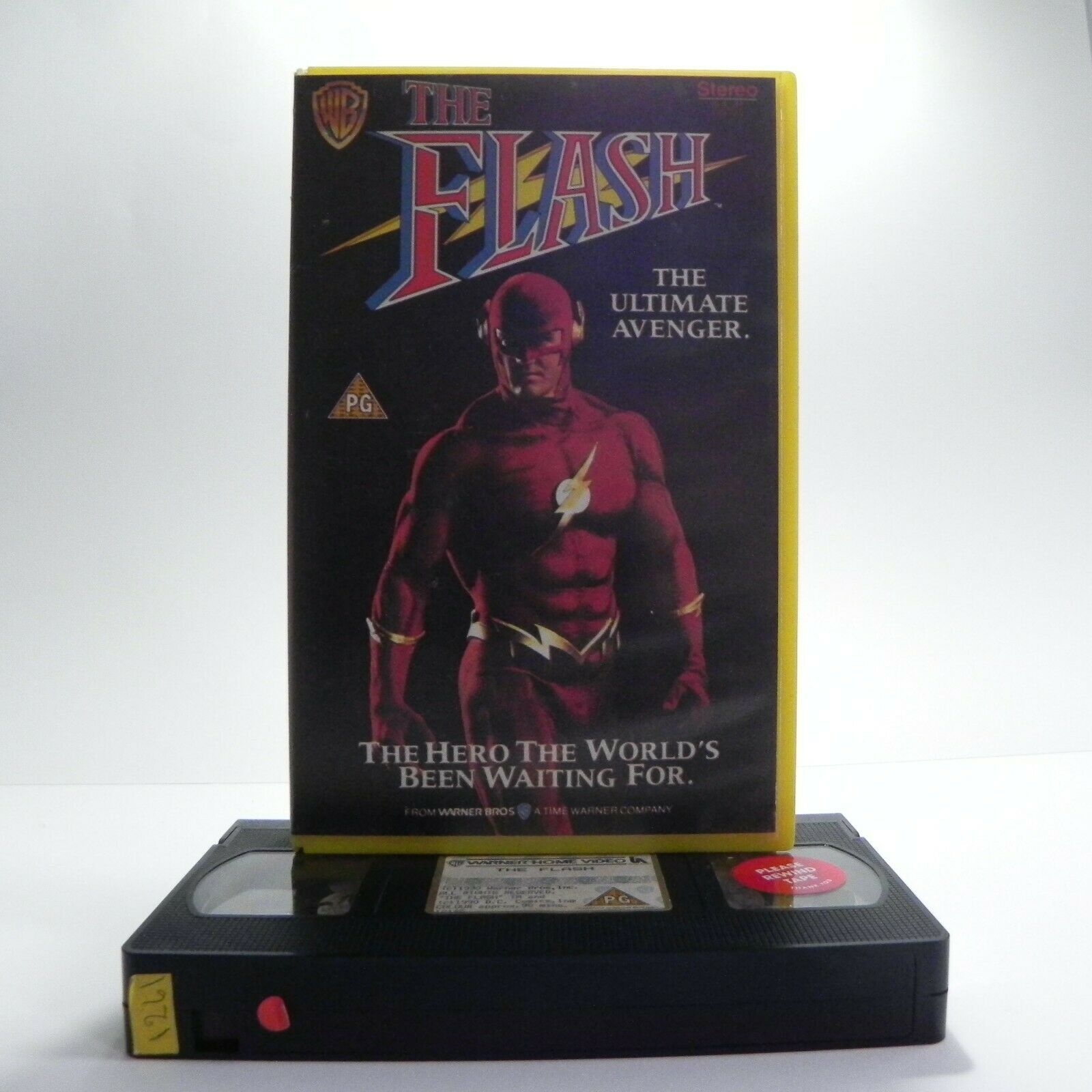 The Flash: (1990) Warner Home - Large Box - Action - John Wesley Shipp - Pal VHS-