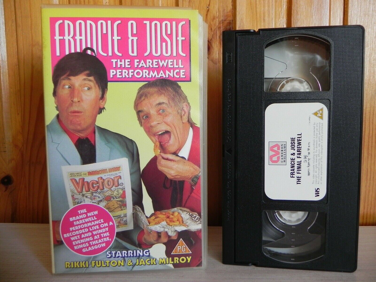 Francie & Josie - The Farewall Performance - 36 Years Of Francie & Josie - VHS-