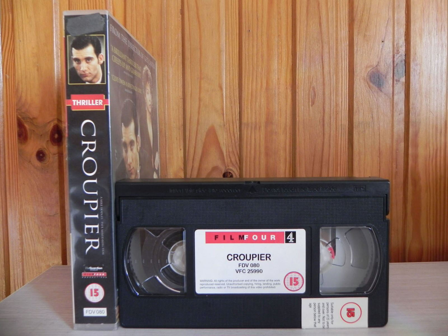 Croupier - Clive Owen - Big Box Release - Brilliant Thriller - 5 Star Film 4 VHS-