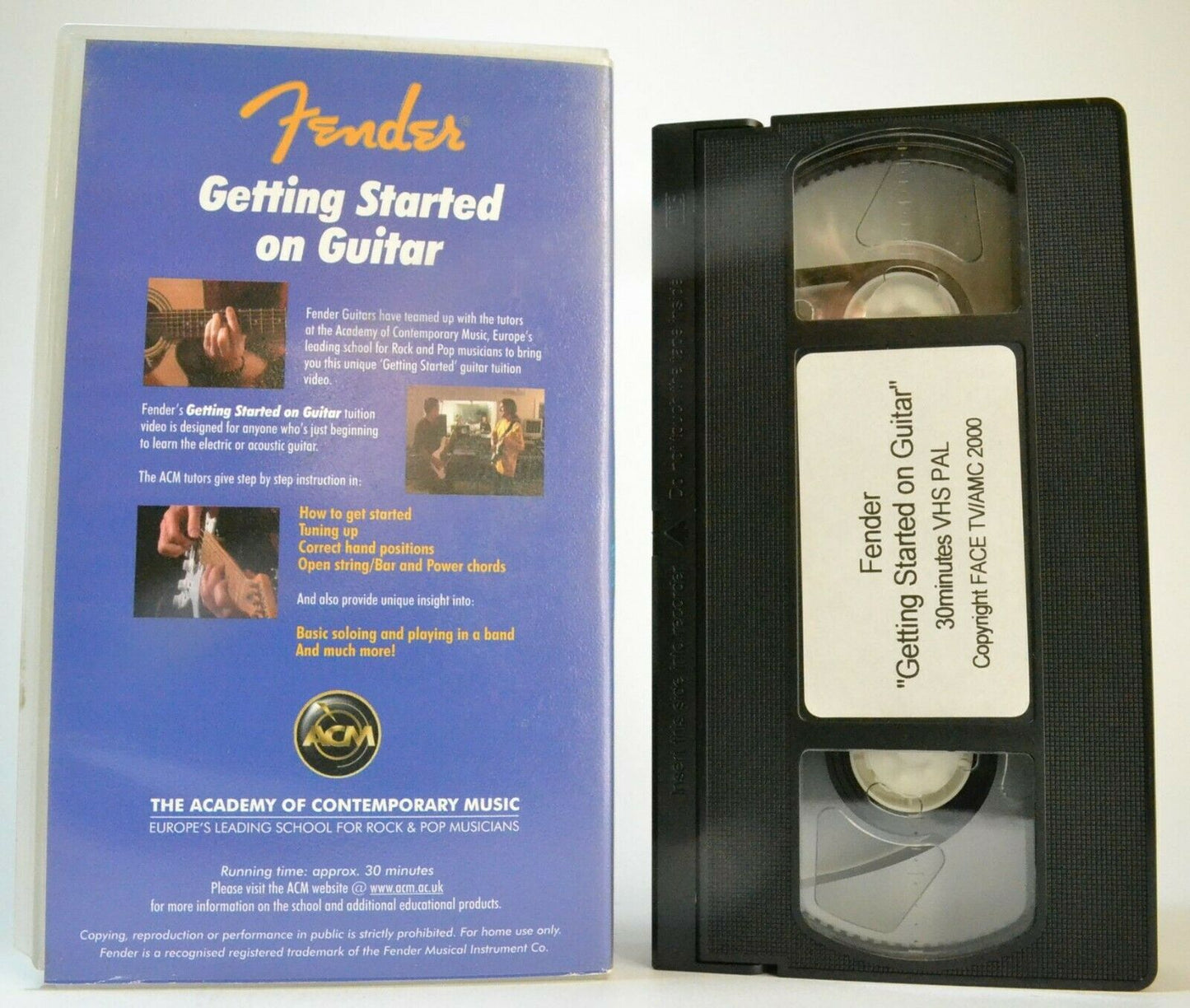 Fender: Getting Started On Guitar - Educational - School Of Rock - Music - VHS-