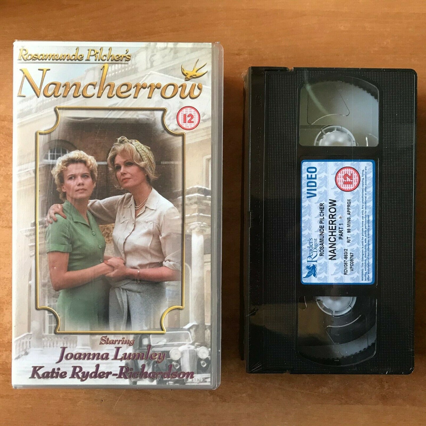 Nancherrow; [Rosamunde Pilcher] TV Series - Drama - Joanna Lumley - Pal VHS-