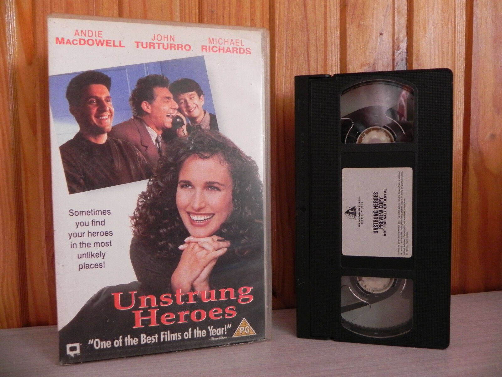 Unstrung Heroes - Andie McDowell - Big-Box - Hollywood Pictures - Drama - VHS-