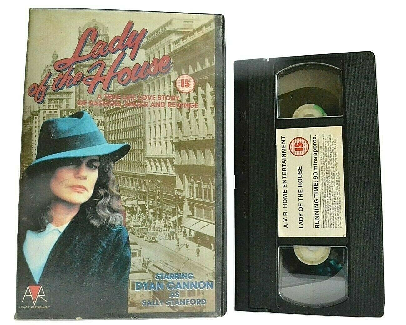 Lady Of The House (A.V.R.): (1978) TV Drama - Large Box - Dyan Cannon - Pal VHS-