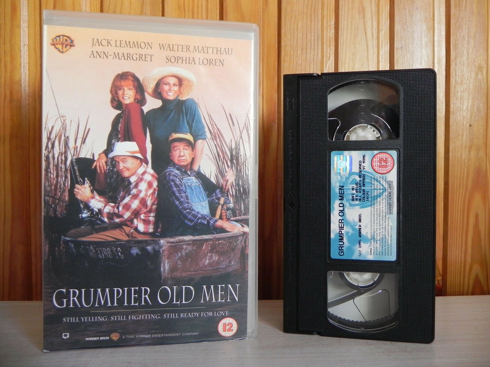 Grumpier Old Men - Warner Home - Comedy - Jack Lemon - Walter Matthau - VHS-