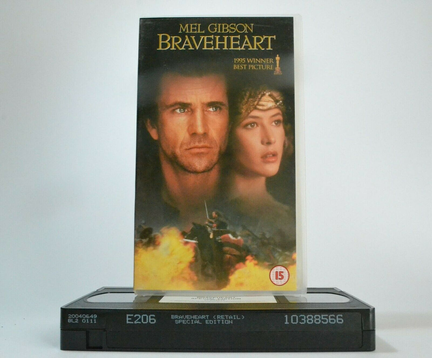 Braveheart (1995) - Special Edition - Epic War Drama - Mel Gibson - Pal VHS-