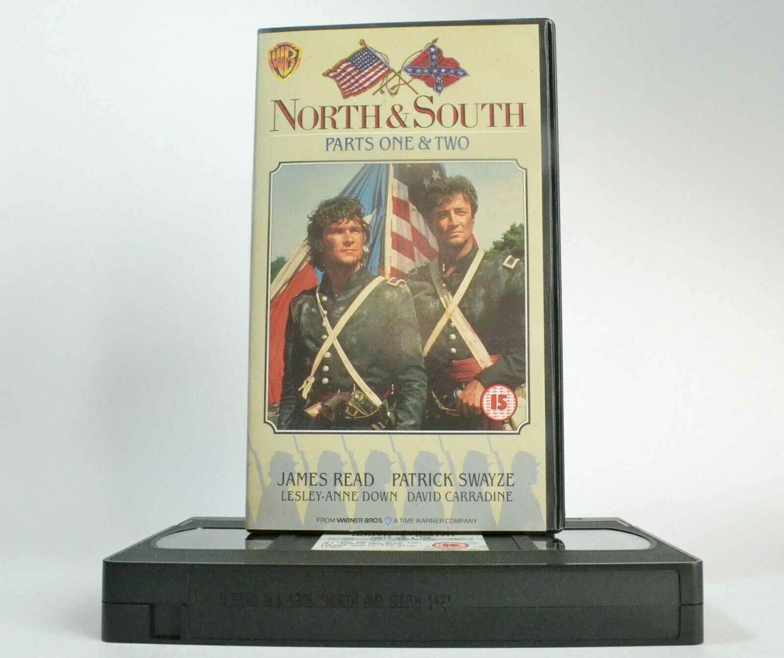 North South Parts 1 2 T.V. Mini Series War Drama Patrick Swayze