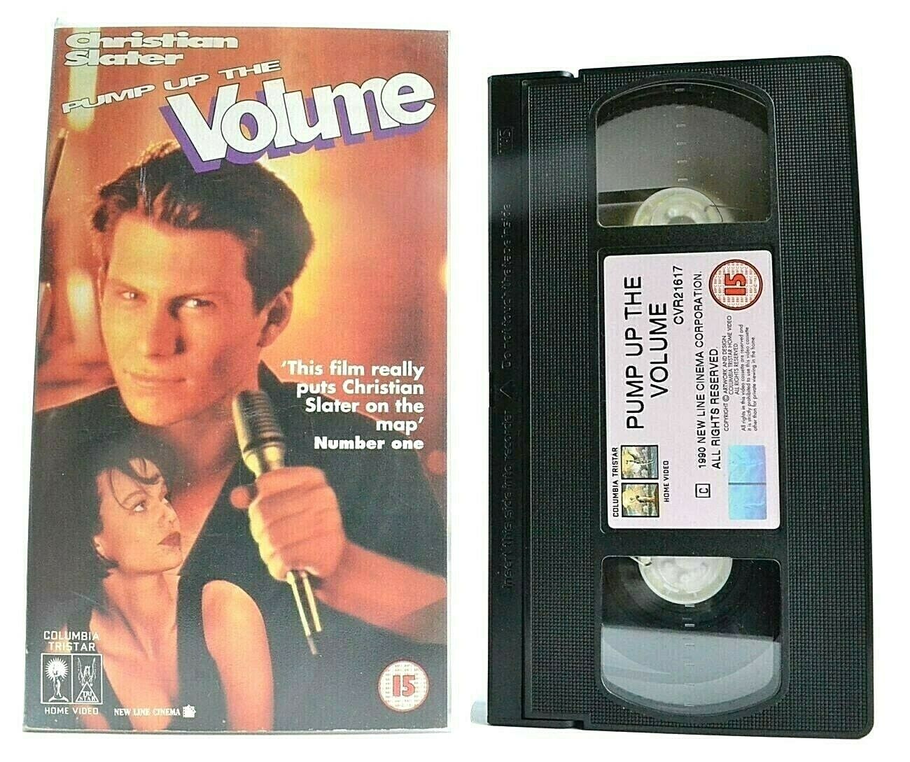 Pump Up The Volume (1990): Explosive Rebel Action -<Christian Slater>- Pal VHS-