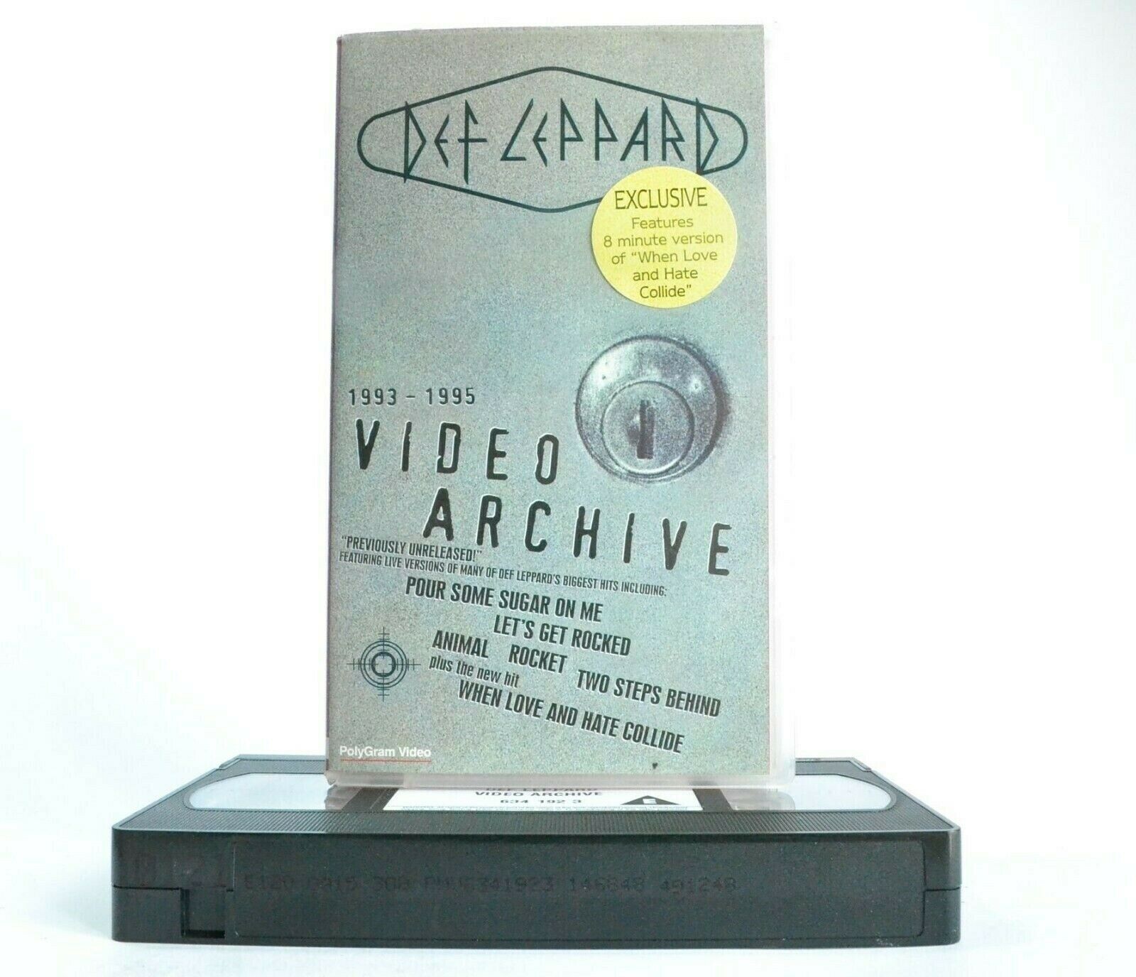 Def Leppard: Video Archive (1993-1995) - Live Performances - Music - Pal VHS-