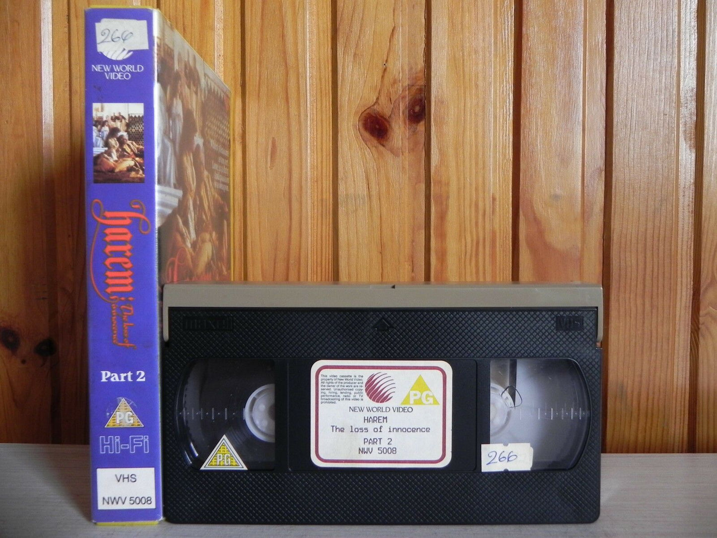 Harem: The Loss Of Innocence - Part 2 - New World - Adventure - Large Box - VHS-