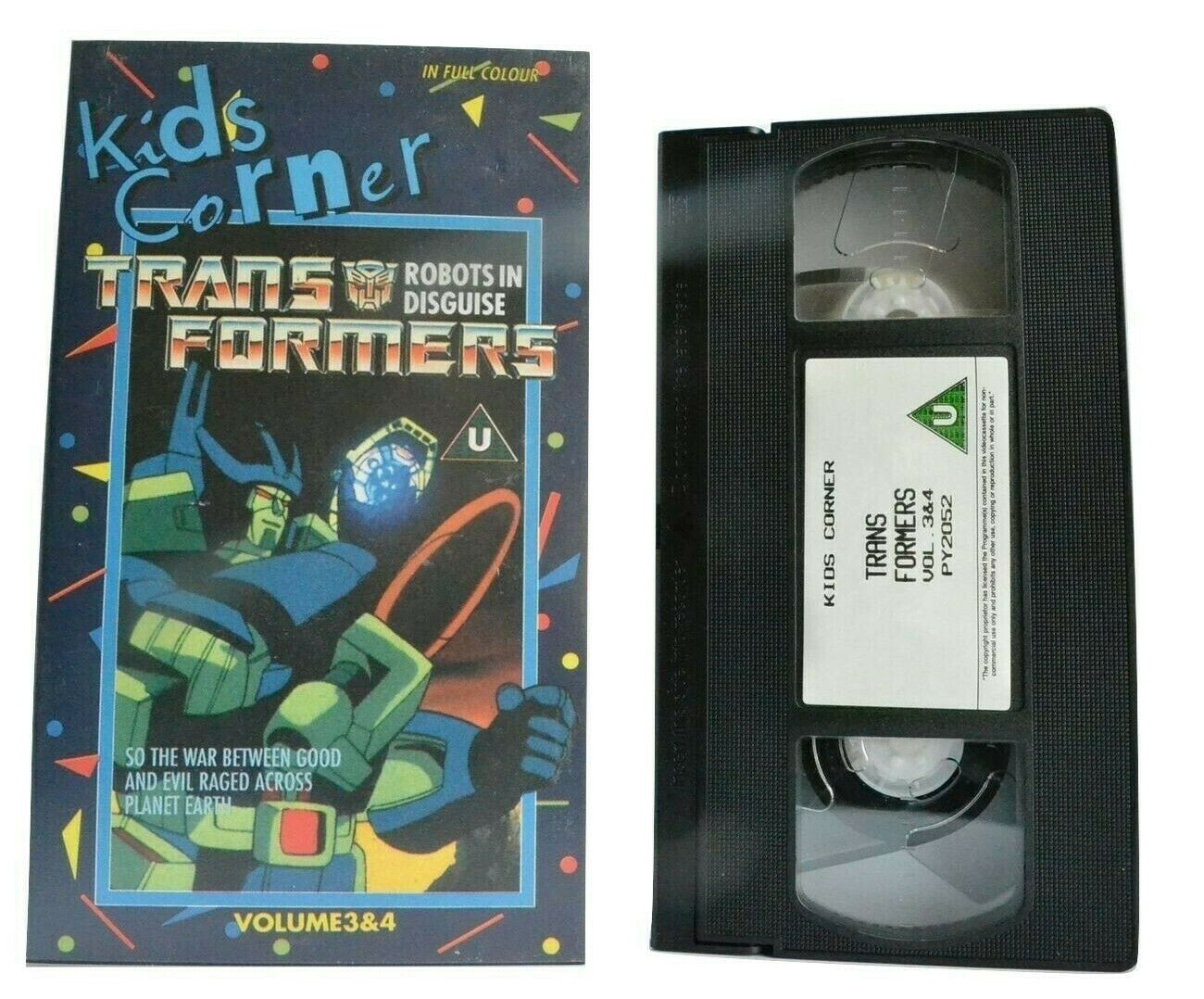 Trans Formers (Vol. 3/4) [Kids Corner] Full Colour - Animated - Children's - VHS-