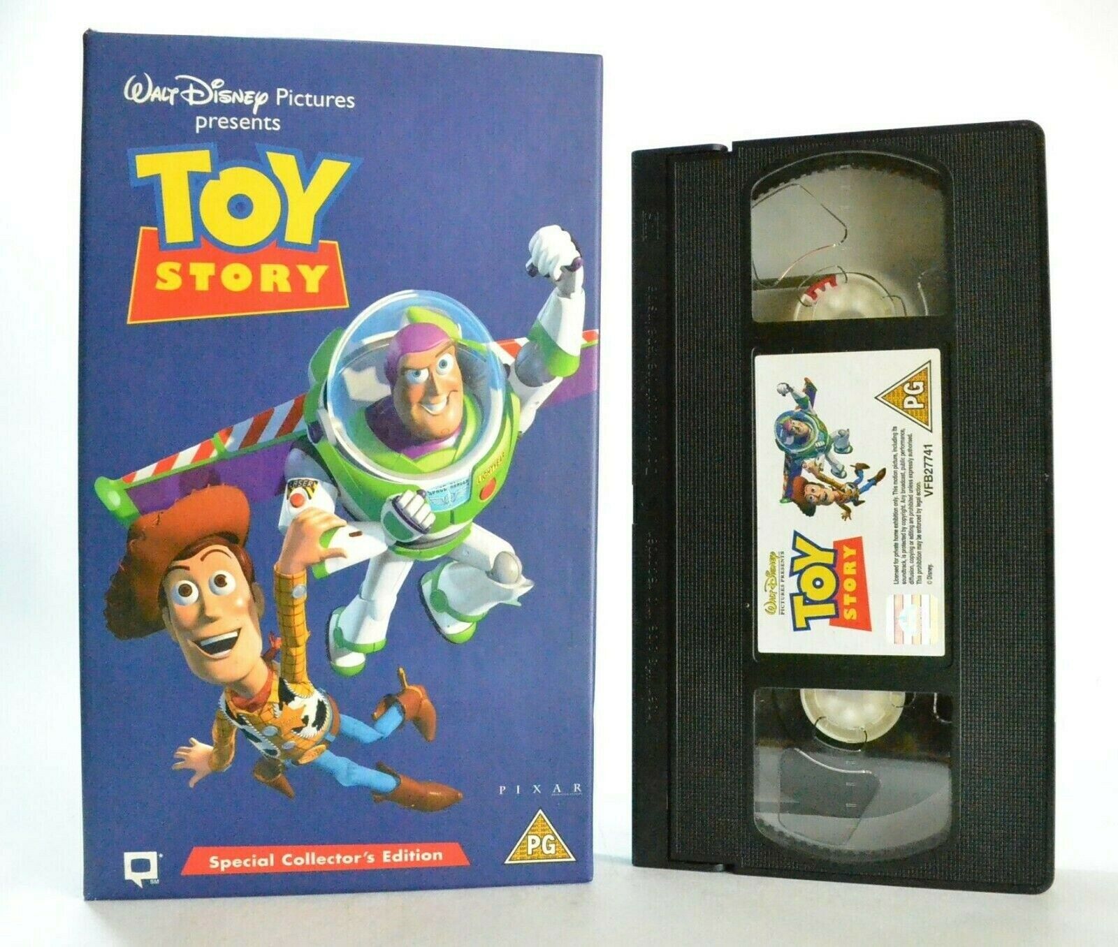 Toy Story: Special Collector's Edition - Disney/Pixar (1995) - Kids - Pal VHS-