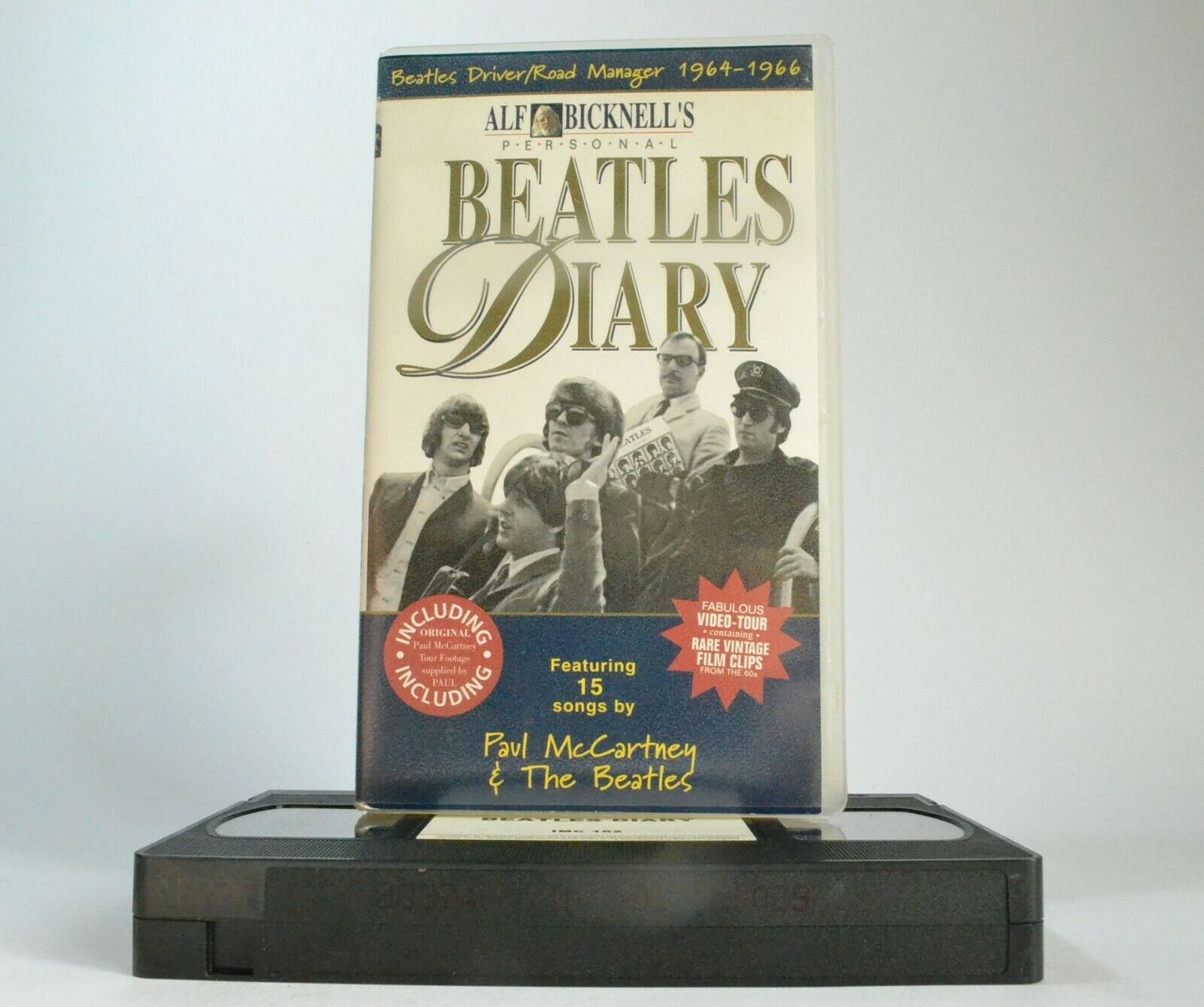 Beatles Diary; [Alf Bicknell] Documentary - Paul McCartney - John Lennon - VHS-