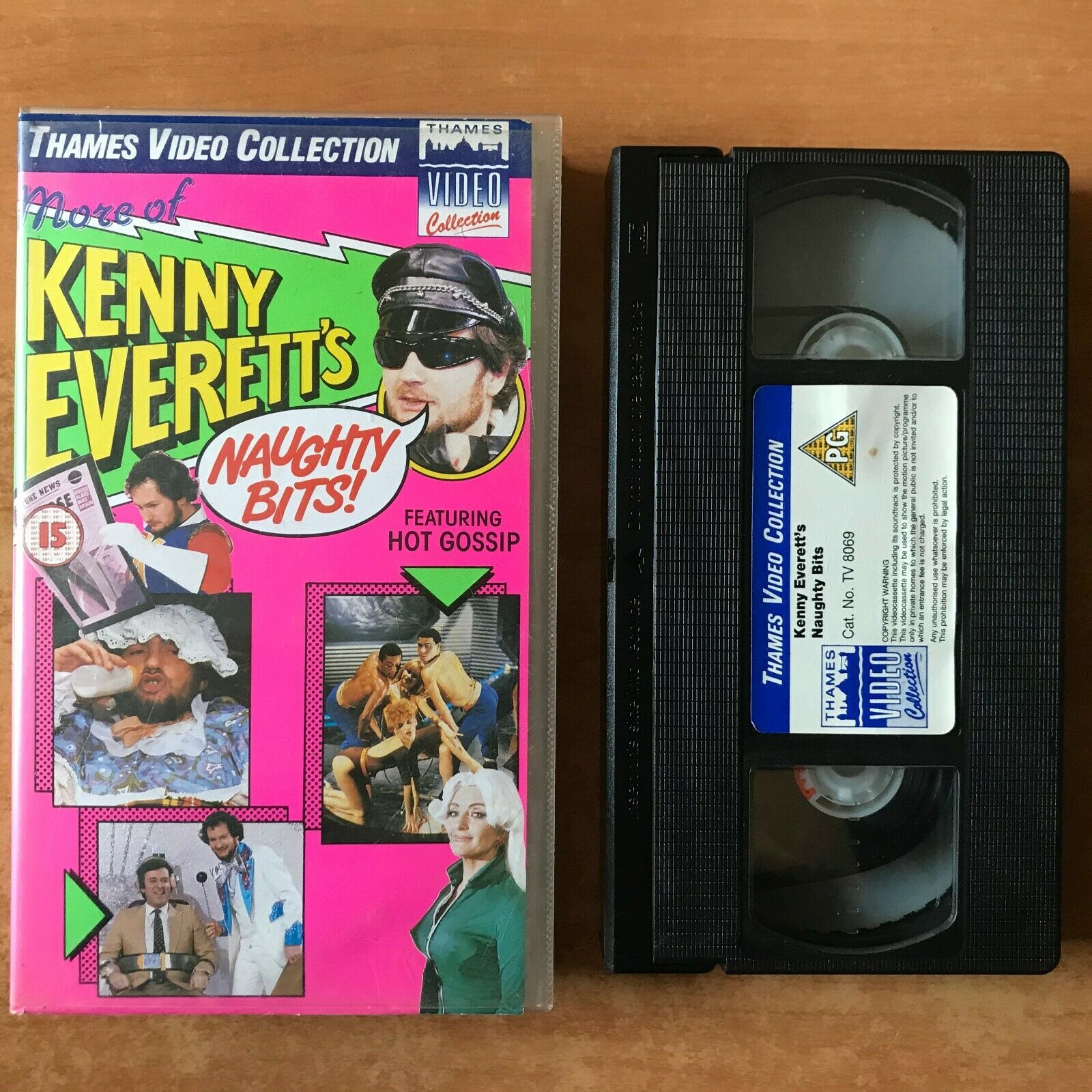 Kenny Everett: Naughty Bits [Special Madcap Mania] Comedy Sketches - Pal VHS-