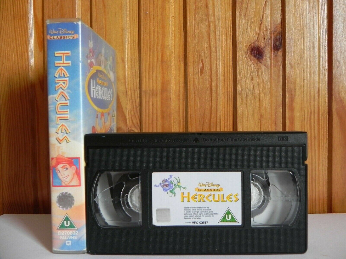 Hercules - Classics - Walt Disney - Original Full Adventure - Animated - Pal VHS-