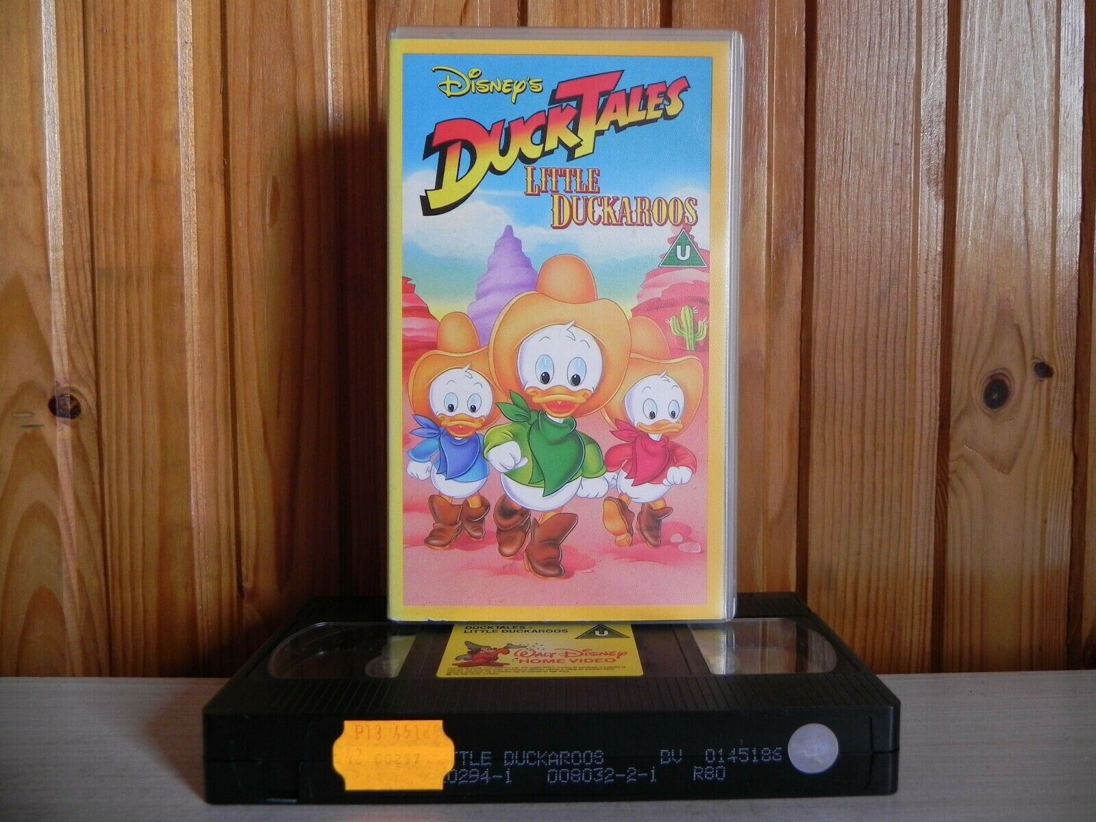 Duck Tales - Little Duckaroos - Disney's - Adventure - Animated Series - Pal VHS-