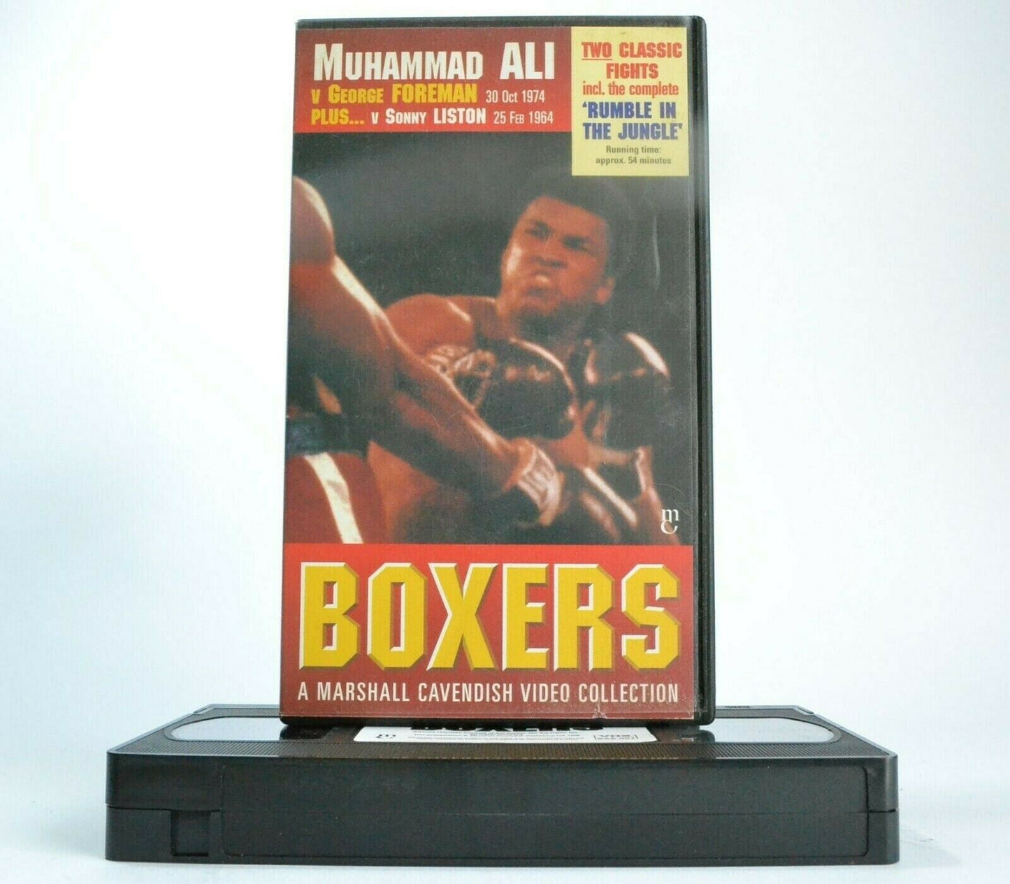 Boxers: "Muhamad Ali" Vs. "George Foreman" (1974) - Classic Fights Sports - VHS-