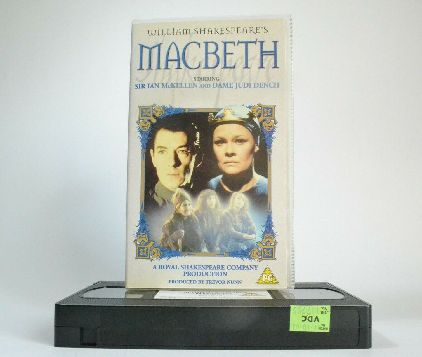 Macbeth; [William Shakespeare]: Drama - Ian McKellen / Judi Dench - Pal VHS-