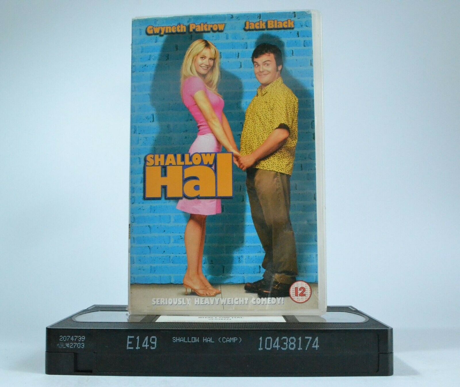Shallow Hal (2001) - Romantic Comedy - Gwyneth Paltow/Jack Black - Pal VHS-