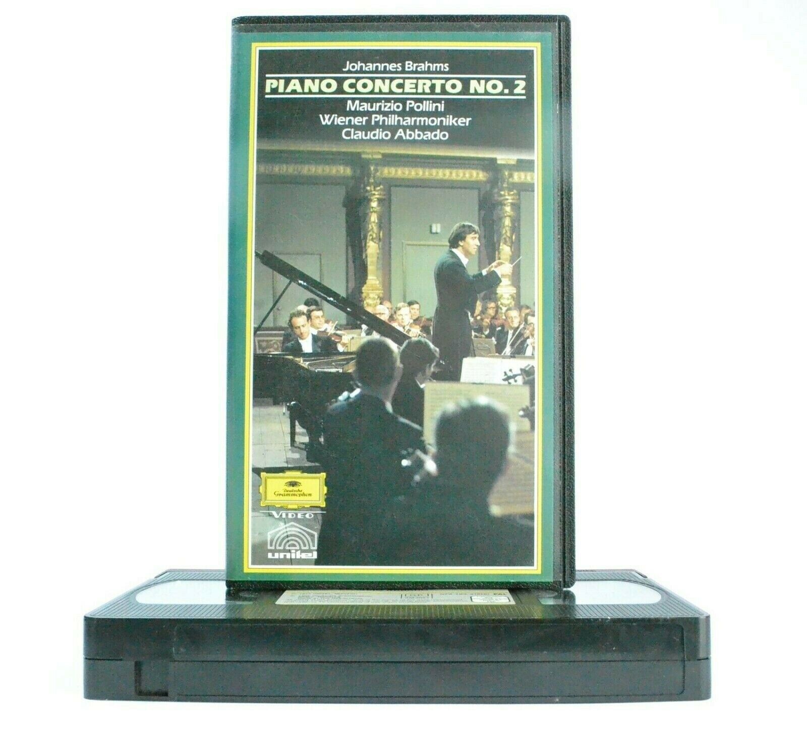 Johannes Brahms: Piano Concerto No.2 - Classical Music - Maurizio Pollini - VHS-