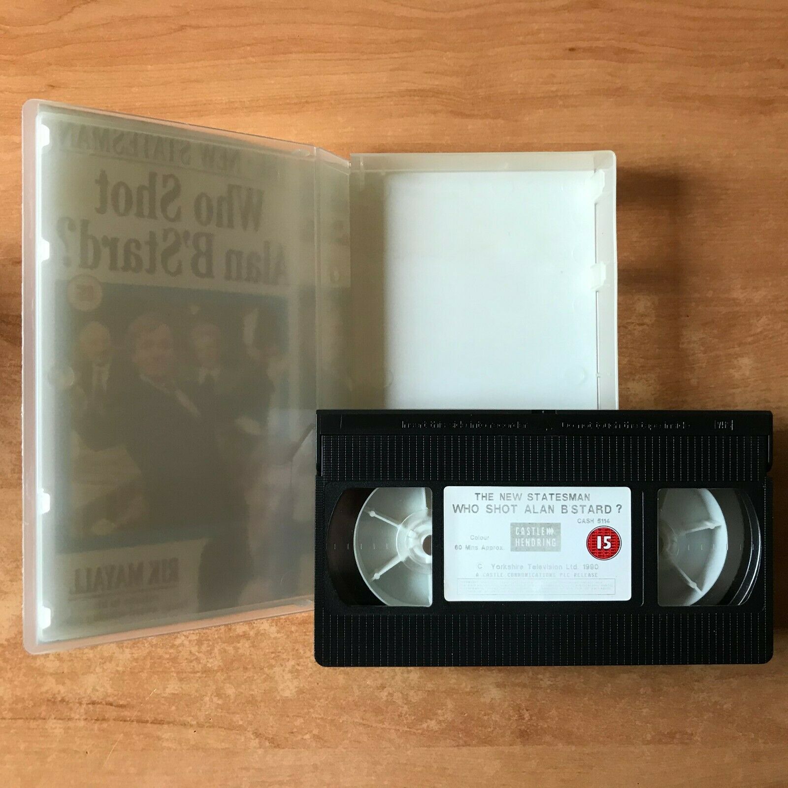 Who Shot Alan B'Stard? - Rick Mayall - The New Statesman - Castle Hendring - VHS-