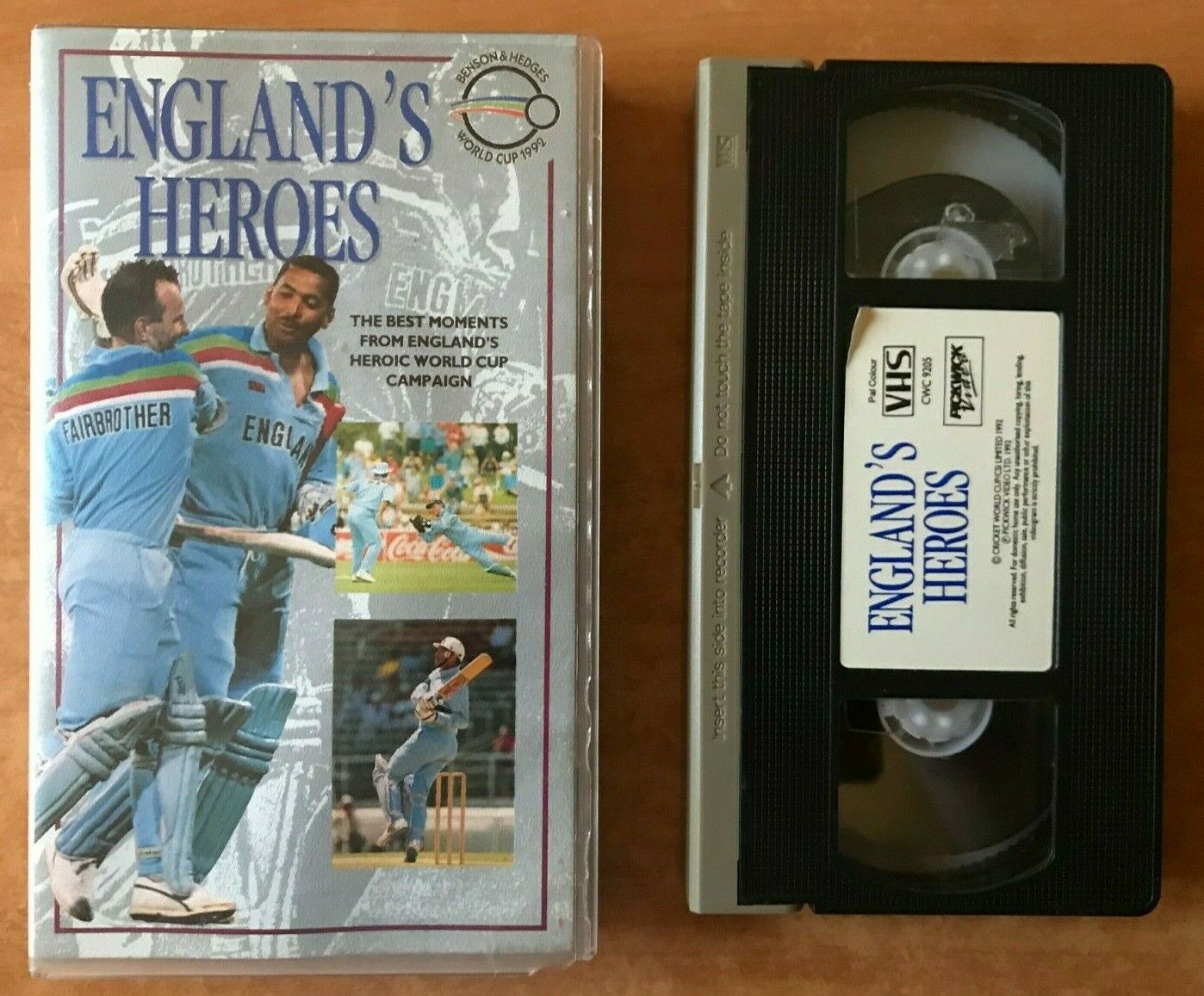 England's Heroes (Cricket World Cup): Greatest Moments - Graham Gooch - Pal VHS-